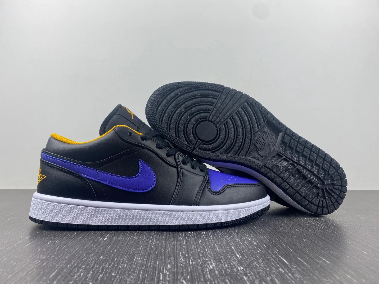 Reliable Air Jordan 1 Low Dark Concord 553558- 1566