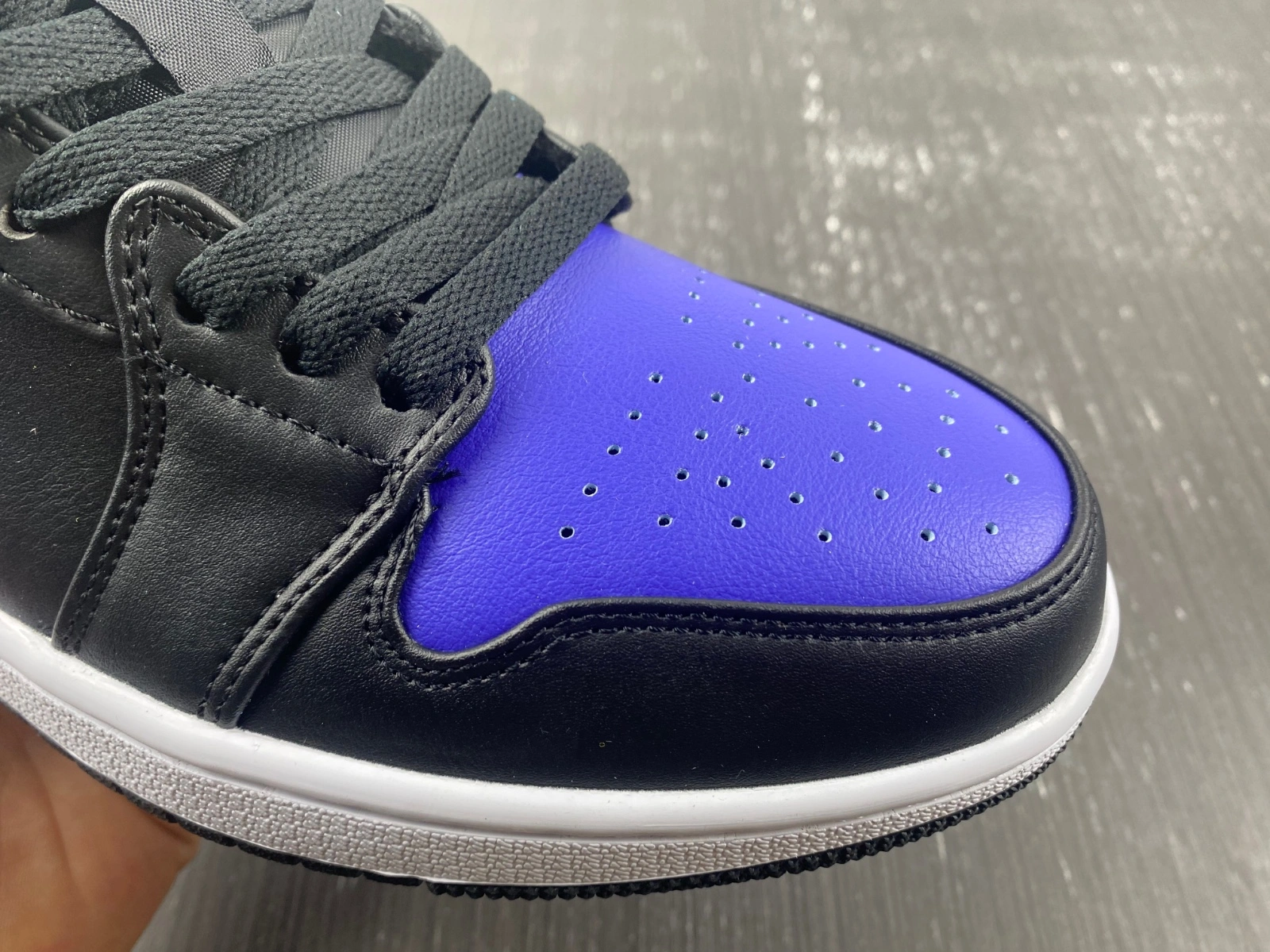 Reliable Air Jordan 1 Low Dark Concord 553558- 1566