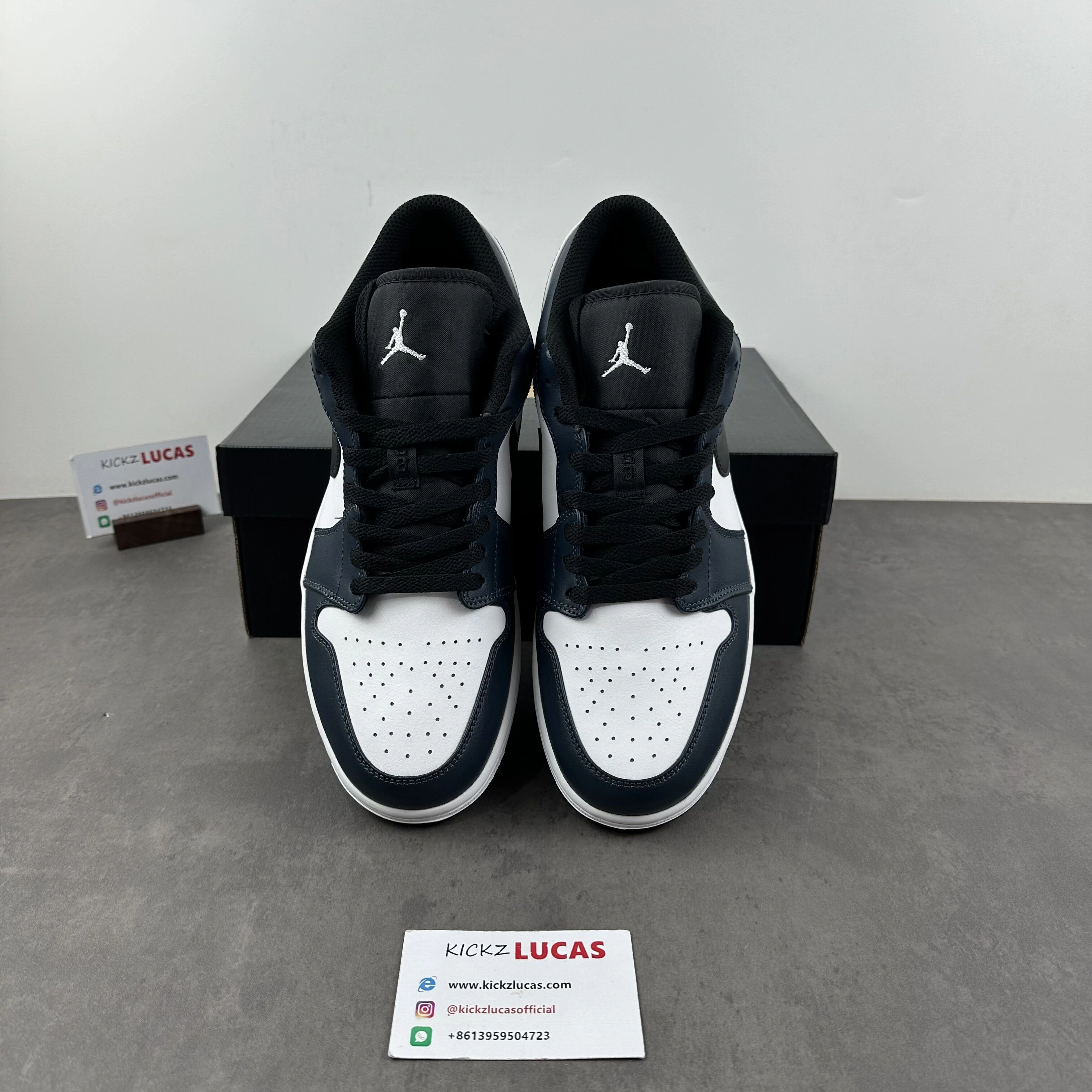 Air Jordan 1 Low Dark Teal 553558- Original 1635