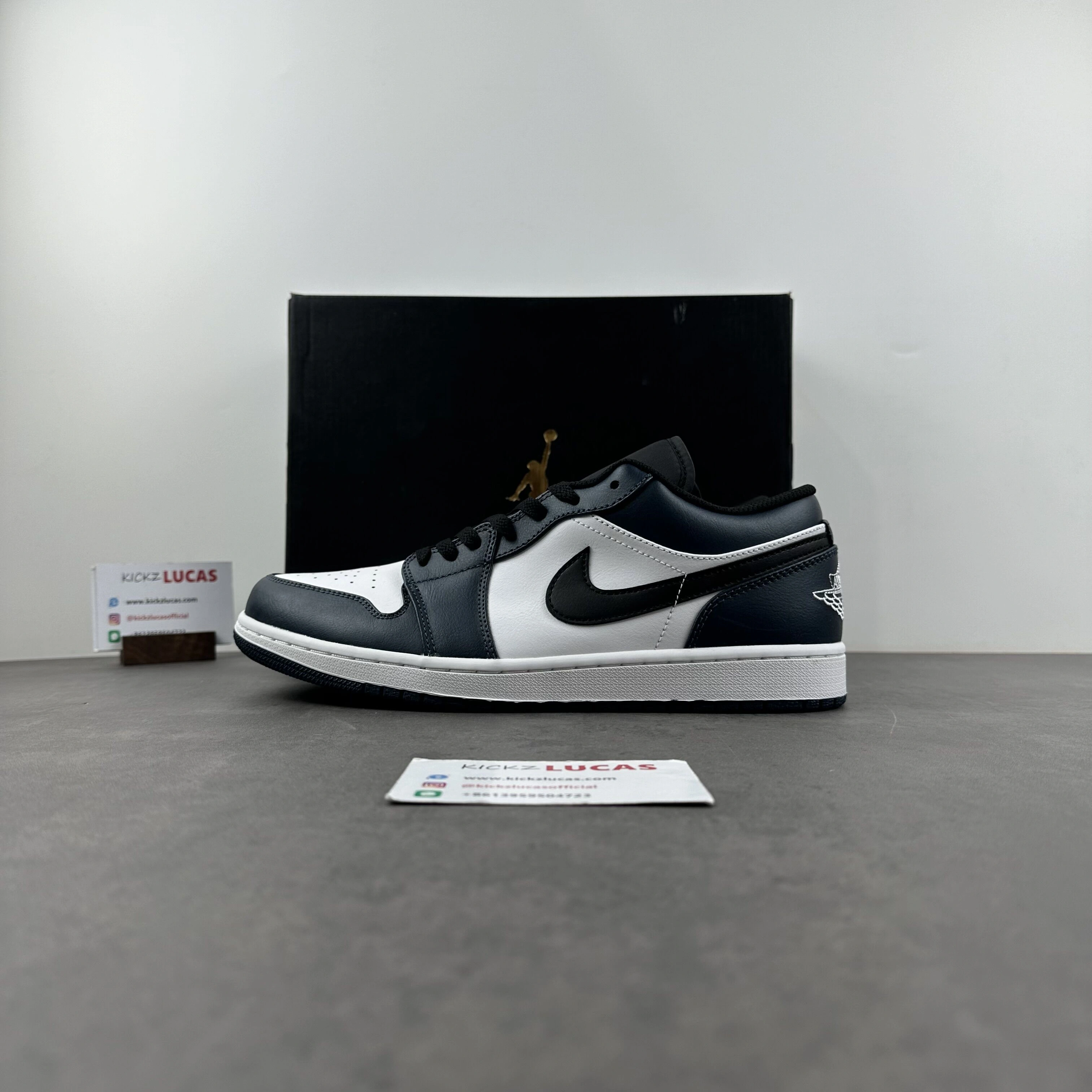 Air Jordan 1 Low Dark Teal 553558- Original 1635