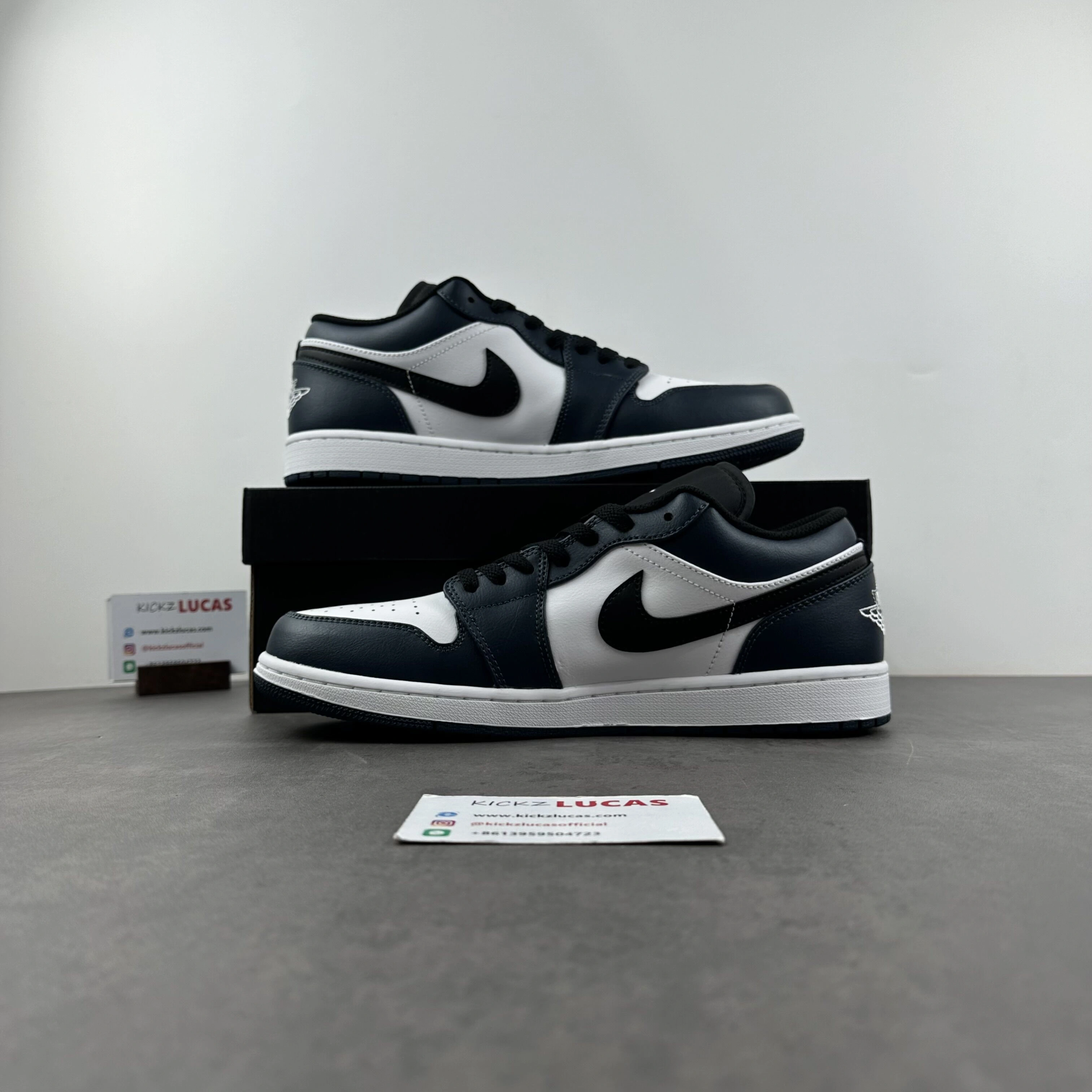 Air Jordan 1 Low Dark Teal 553558- Original 1635