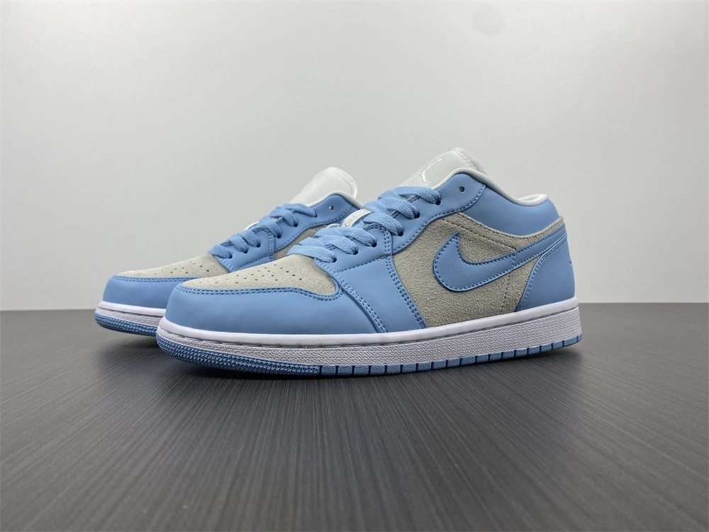 Air Jordan 1 Low Football Grey Aluminum DC0774- Timeless 1687