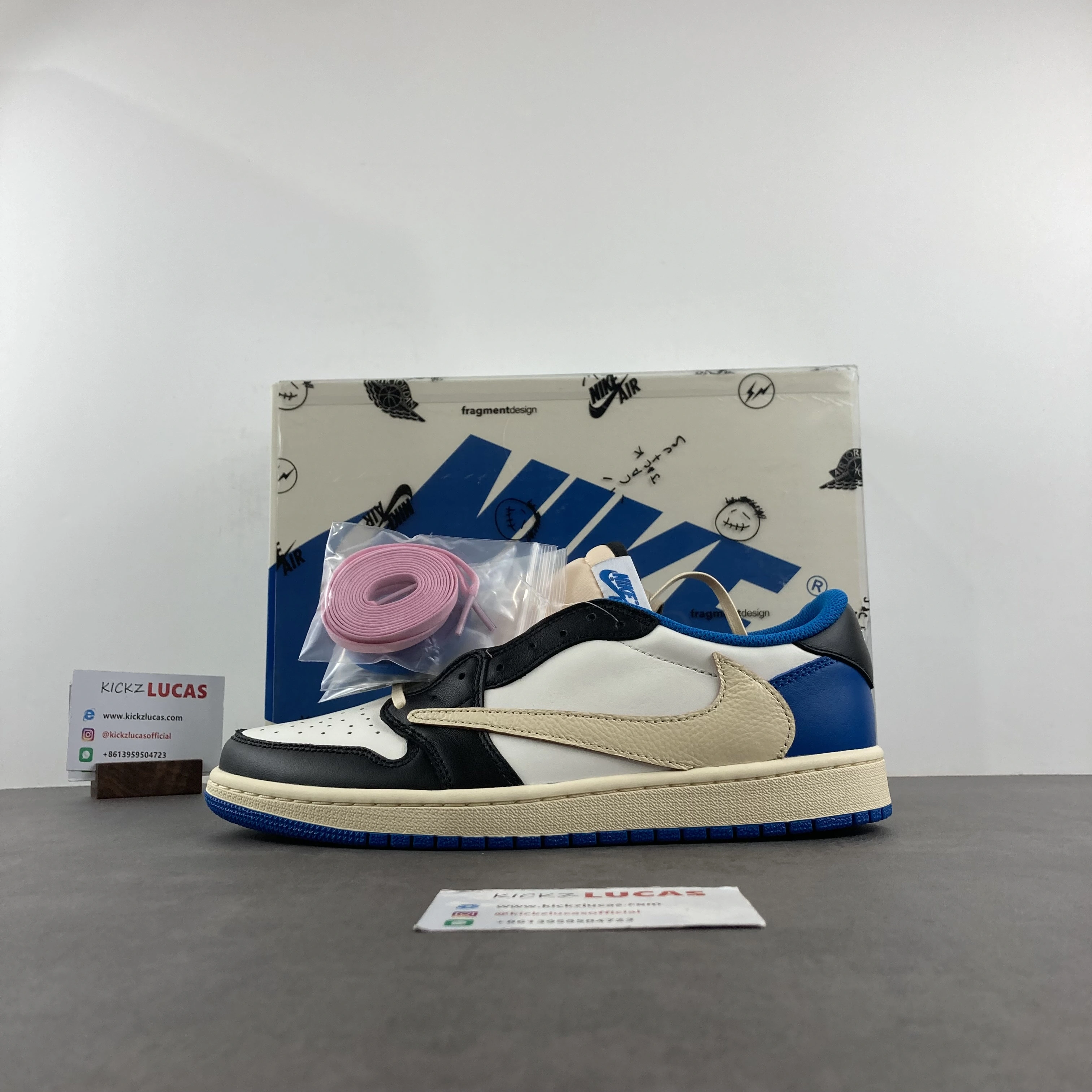 TopPick Air Jordan 1 Low Fragment x Travis Scott DM7866- 1702