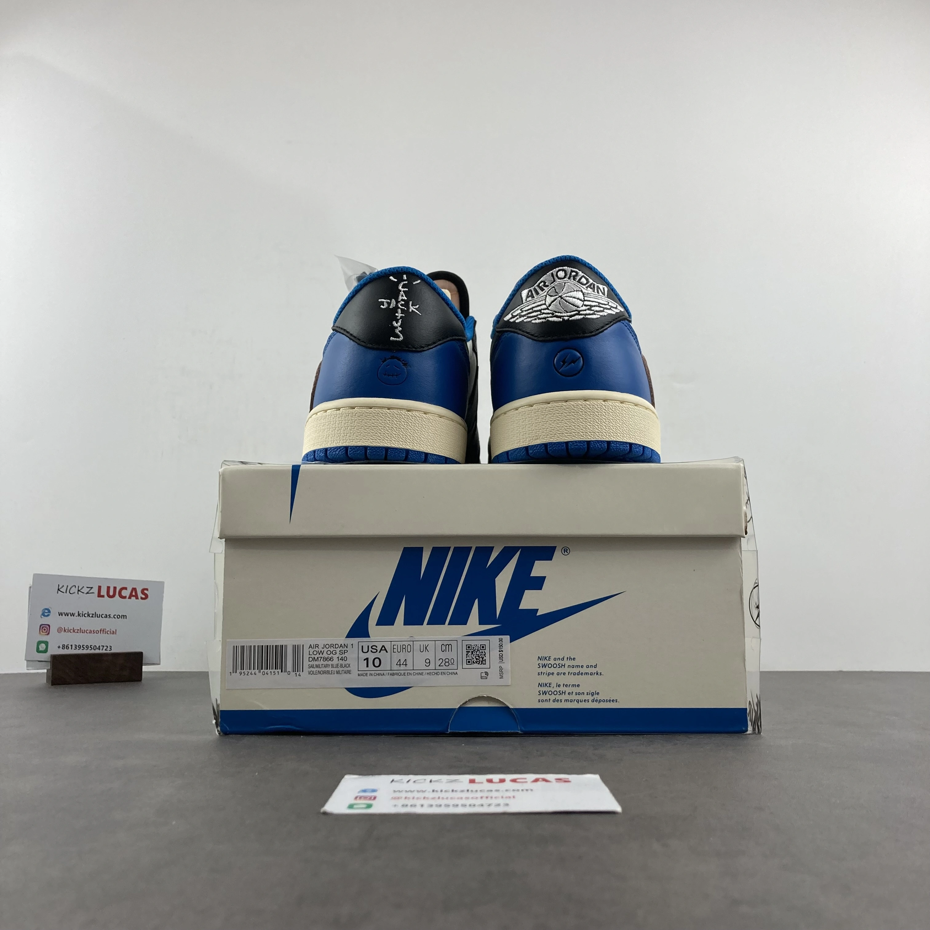 TopPick Air Jordan 1 Low Fragment x Travis Scott DM7866- 1702