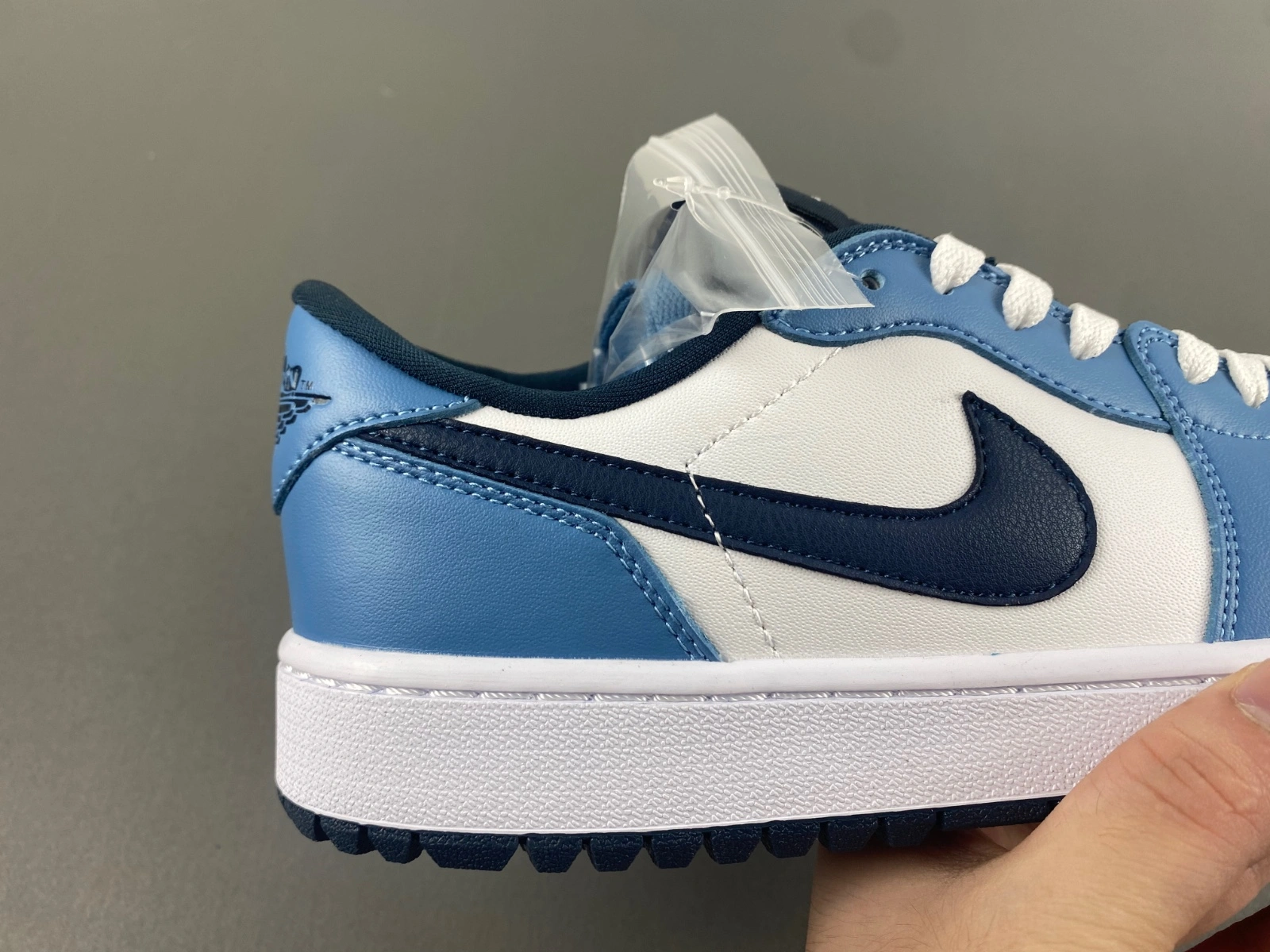 MultiPurpose Air Jordan 1 Low Golf White Aegean Storm DD9315- 1372