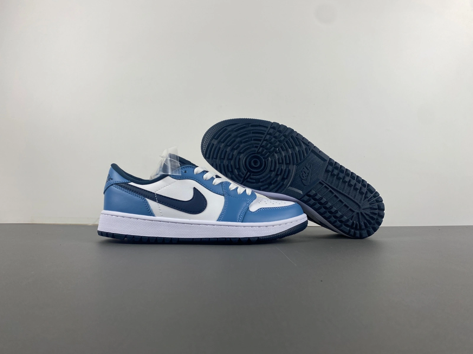 MultiPurpose Air Jordan 1 Low Golf White Aegean Storm DD9315- 1372