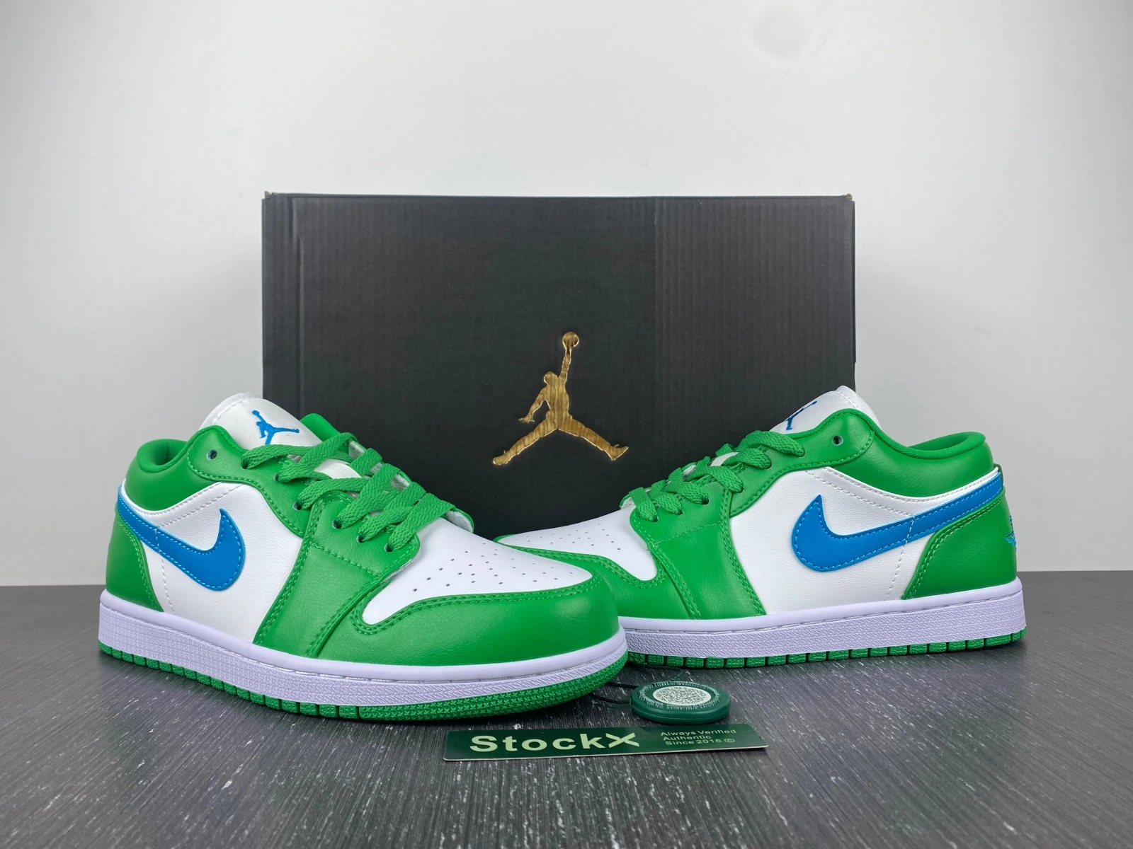 Air Jordan 1 Low Green Blue DC0774- Neat 1594