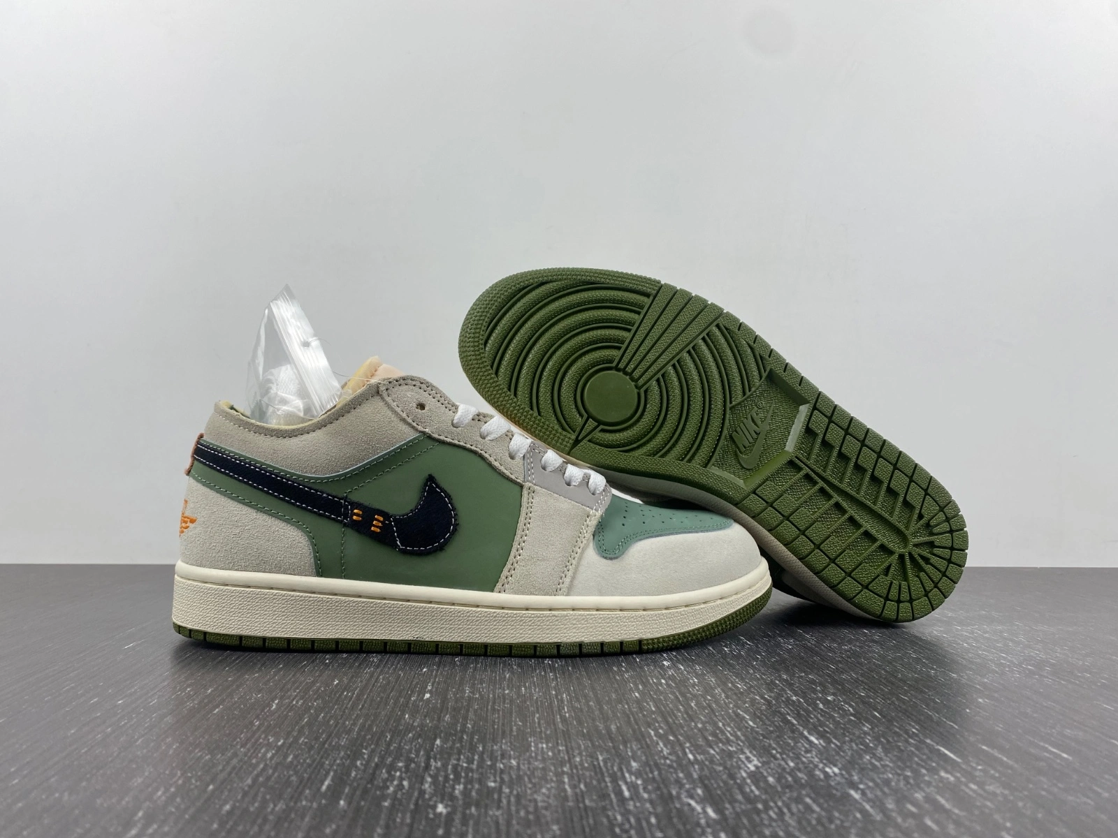 Durable Air Jordan 1 Low Green FD6819- 1492