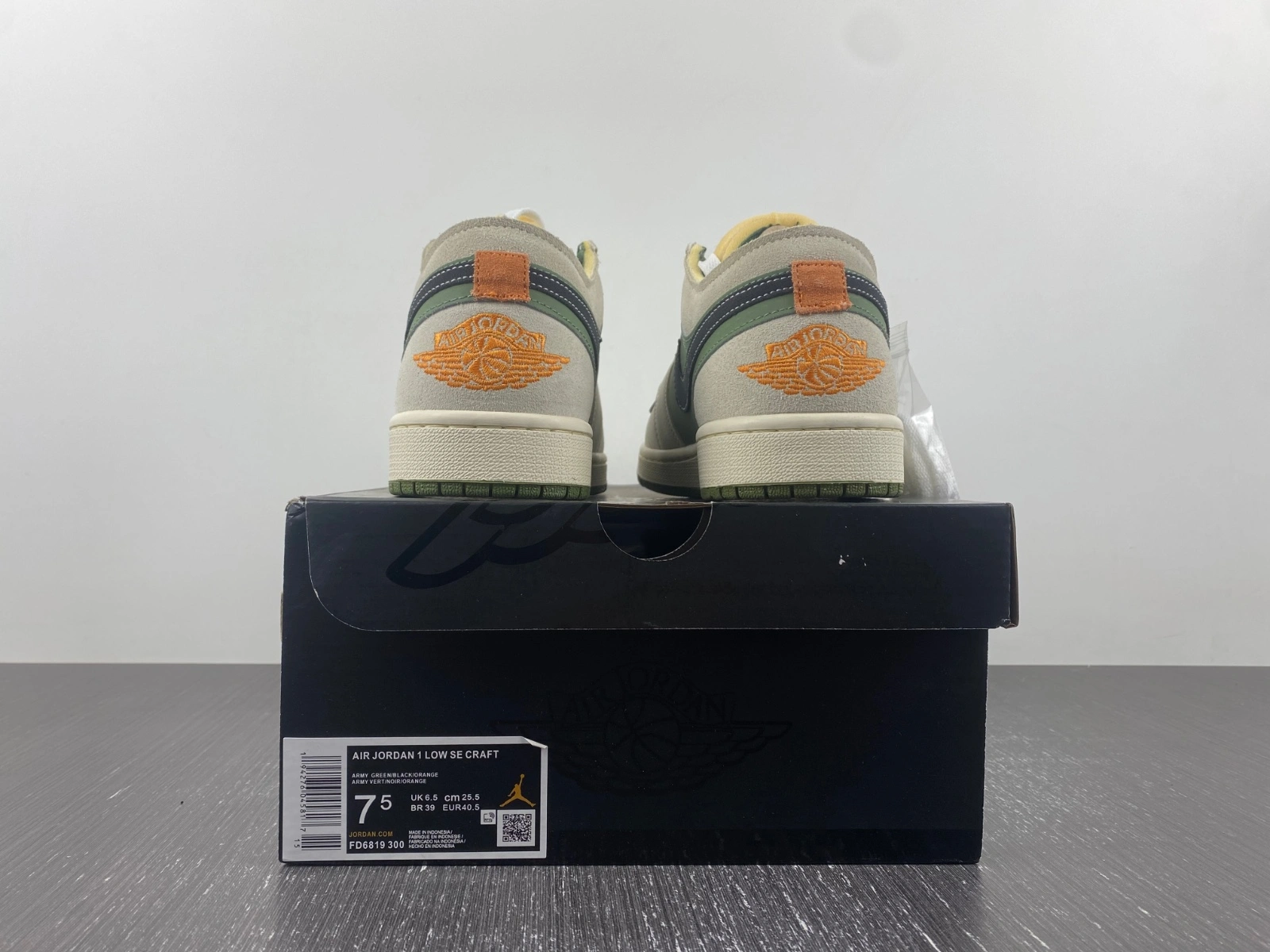 Durable Air Jordan 1 Low Green FD6819- 1492