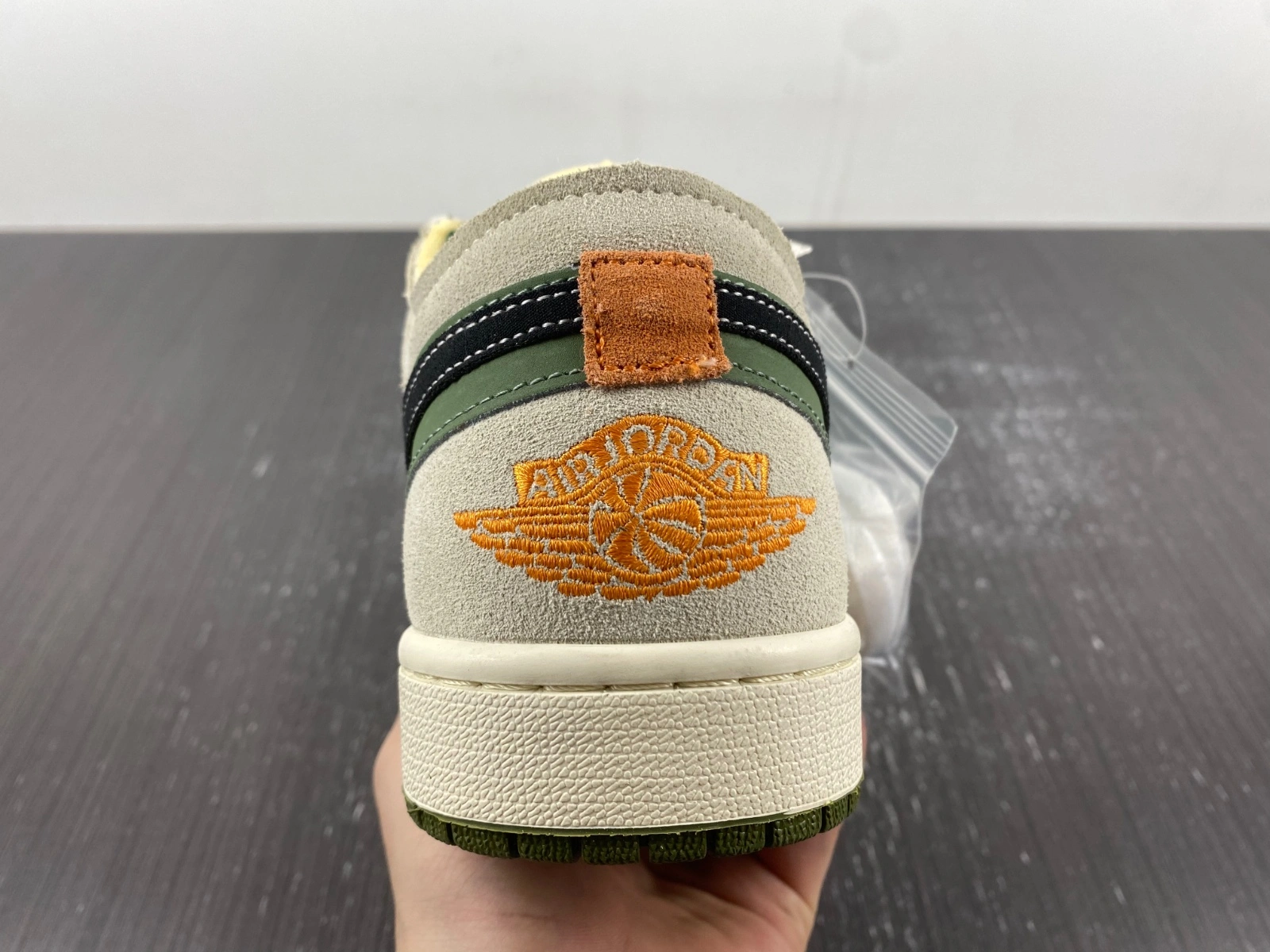 Durable Air Jordan 1 Low Green FD6819- 1492