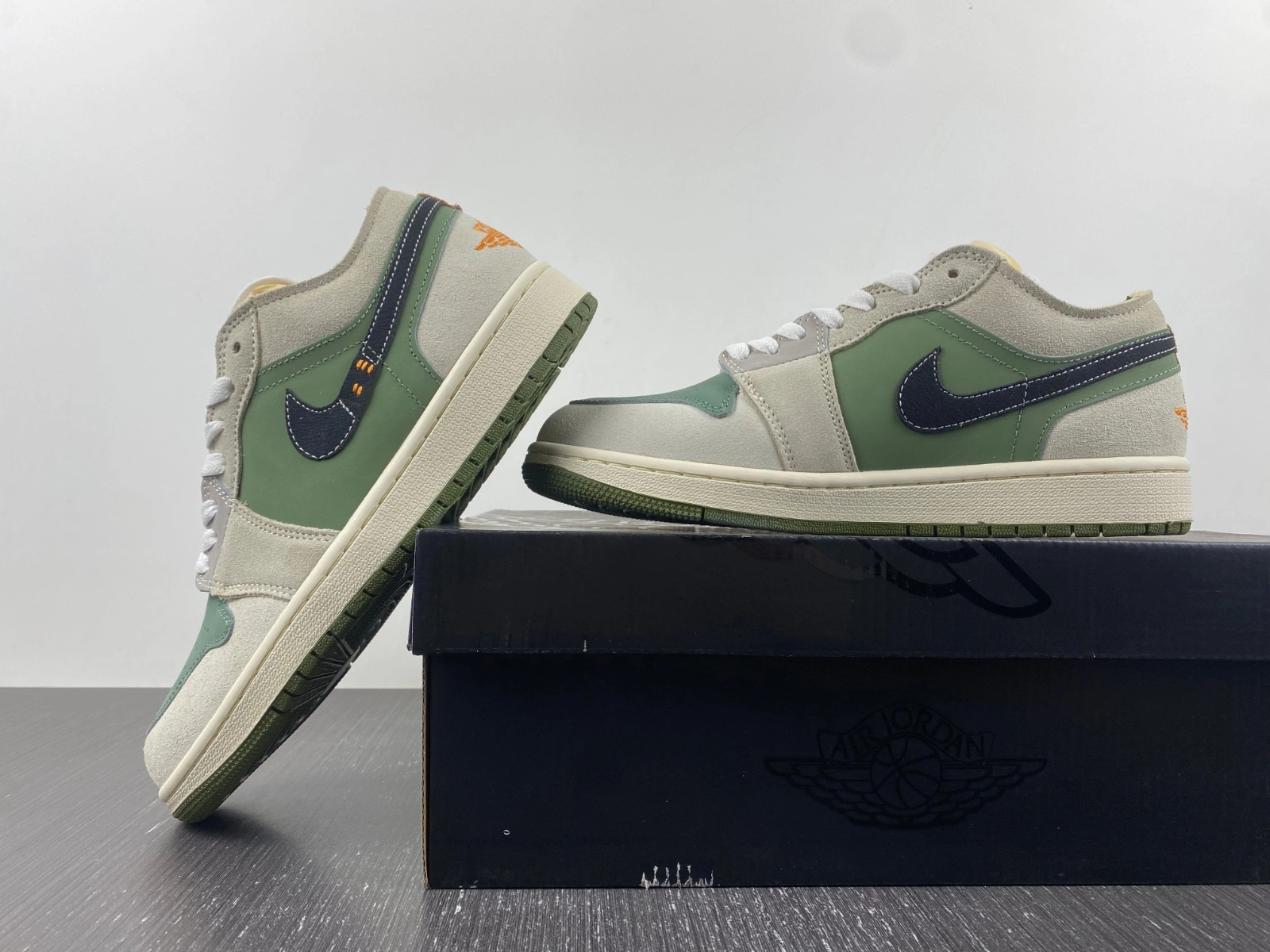 Durable Air Jordan 1 Low Green FD6819- 1492