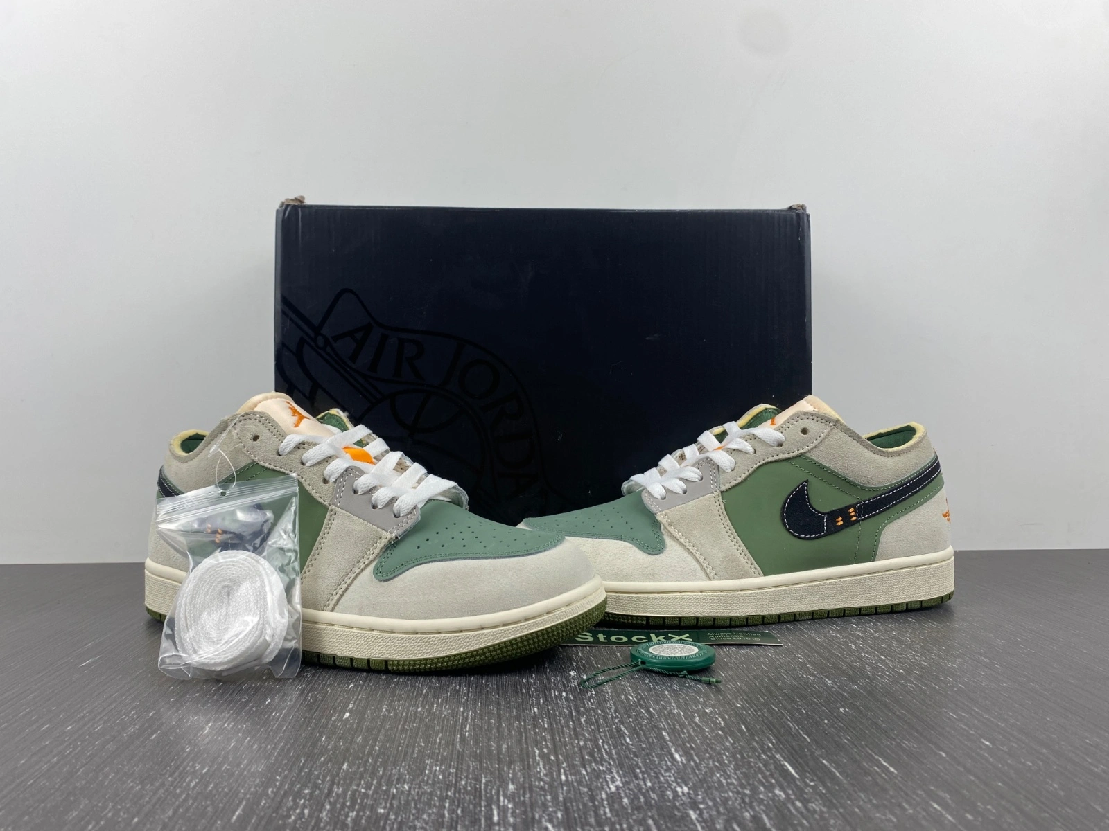Durable Air Jordan 1 Low Green FD6819- 1492