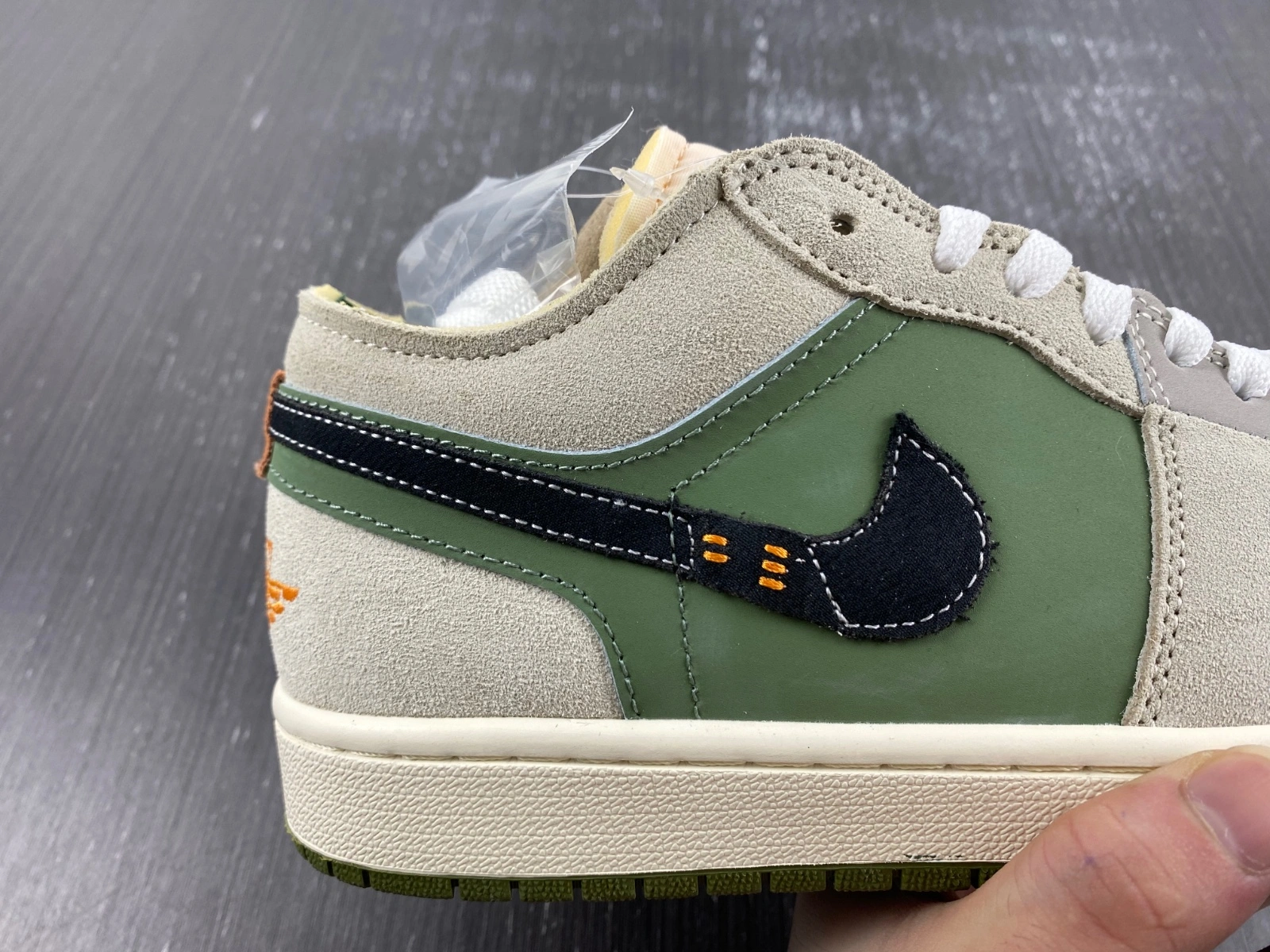 Durable Air Jordan 1 Low Green FD6819- 1492