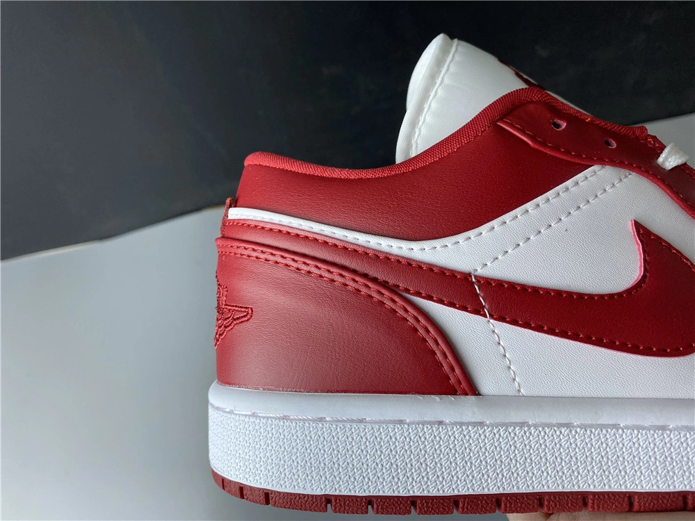 Air Jordan 1 Low Gym Red White 553558- Youthful 1778