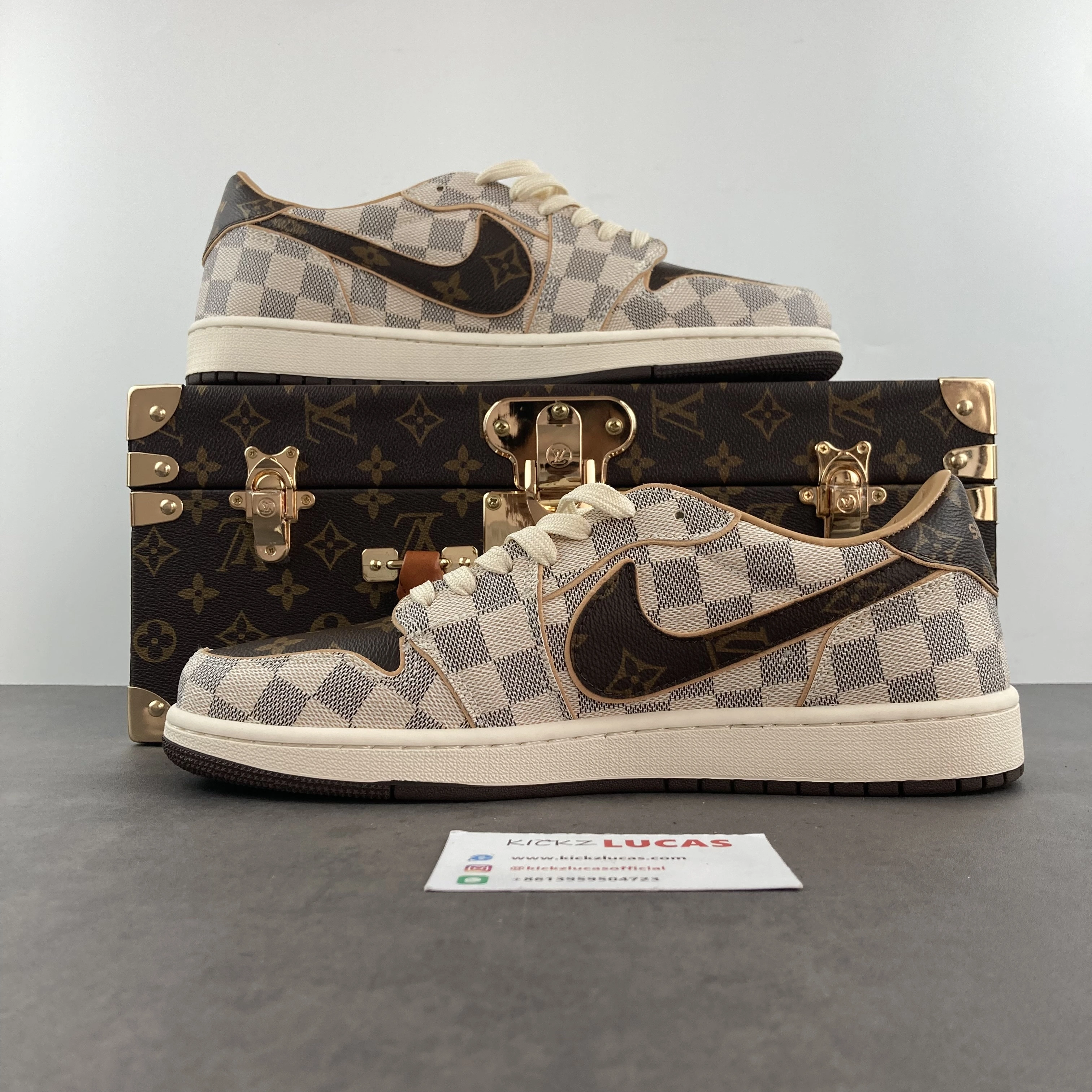 Air Jordan 1 Low L*V SURGEON MK TravelReady 1595