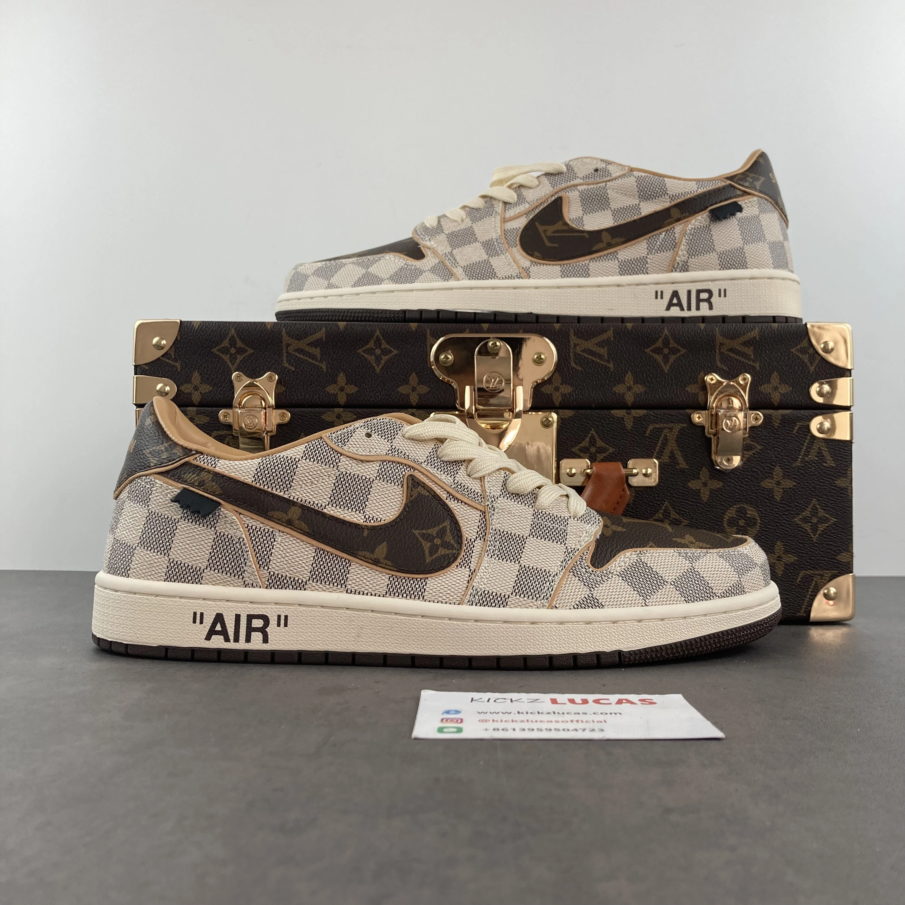 Air Jordan 1 Low L*V SURGEON MK TravelReady 1595