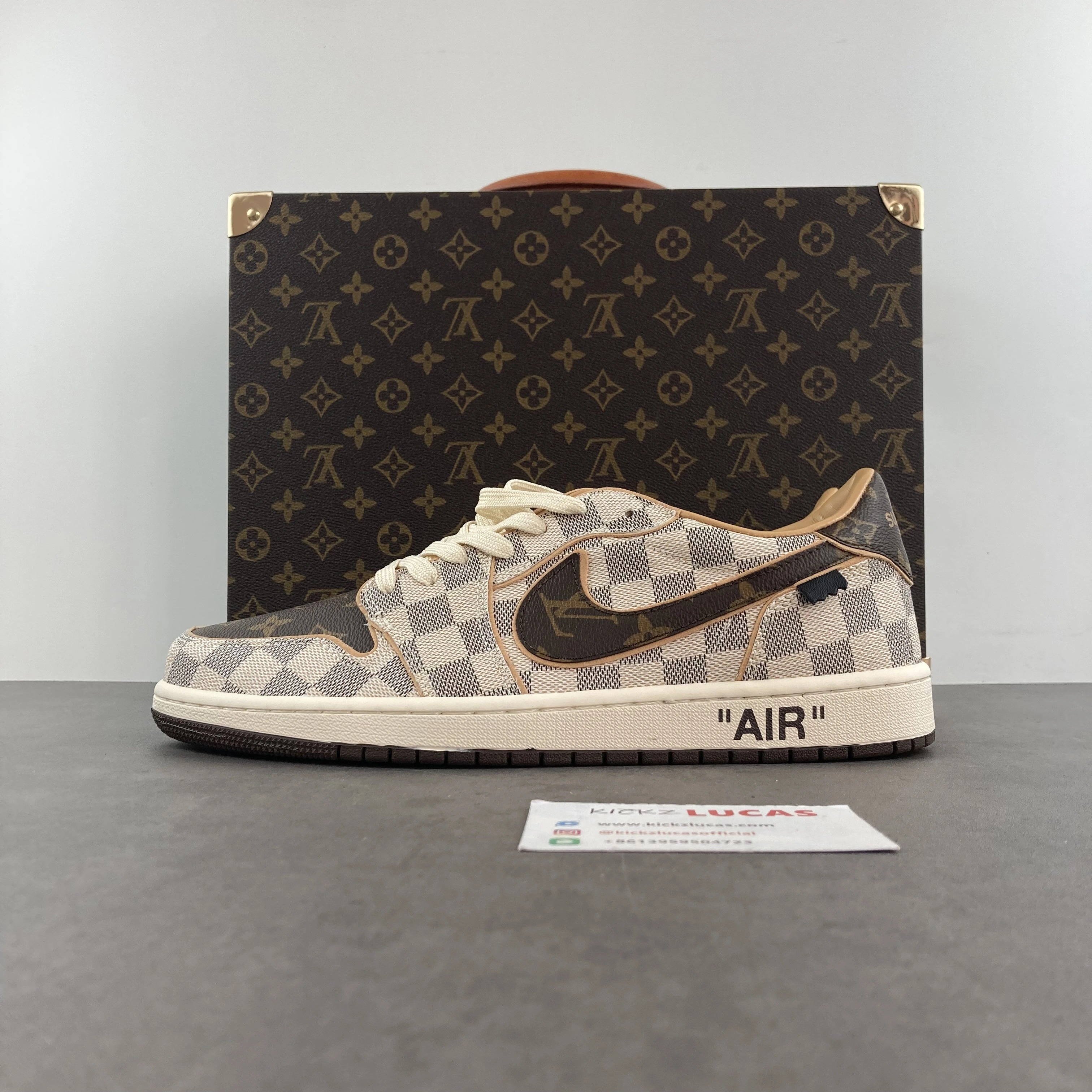 Air Jordan 1 Low L*V SURGEON MK TravelReady 1595