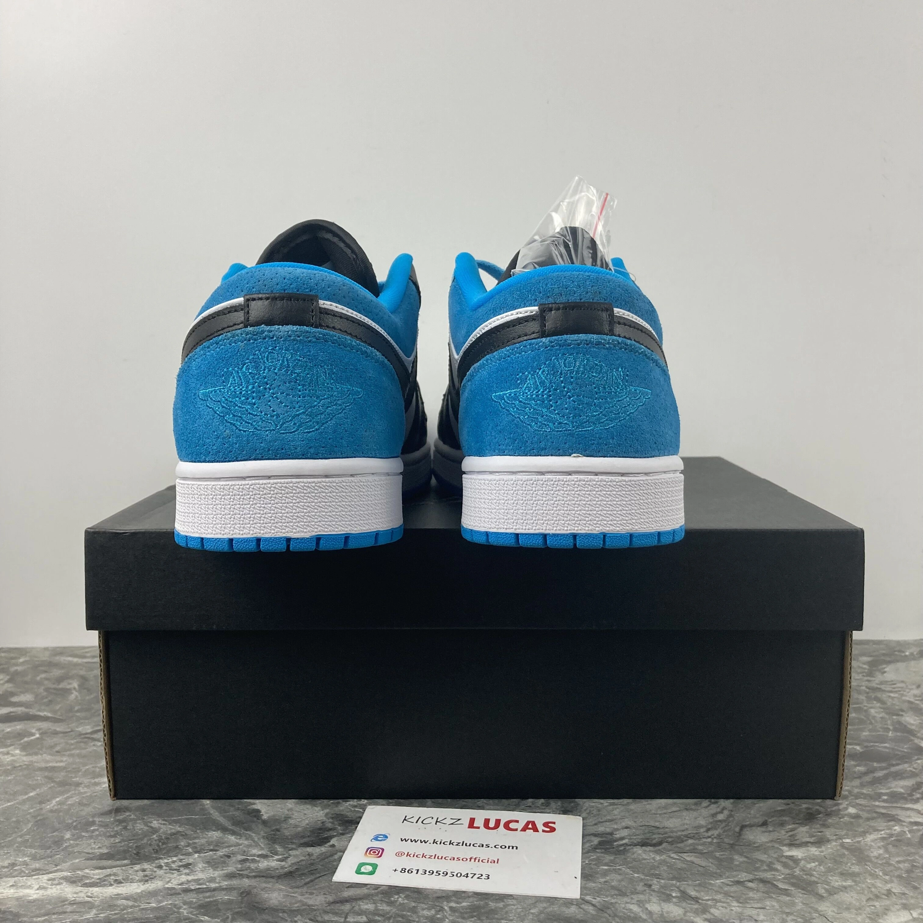 Air Jordan 1 Low Laser Blue CK3022- Reliable 1669
