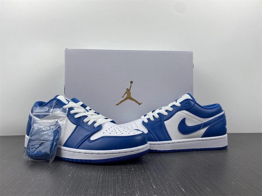 Air Jordan 1 Low Marina Blue DC0774- Upgraded 1646