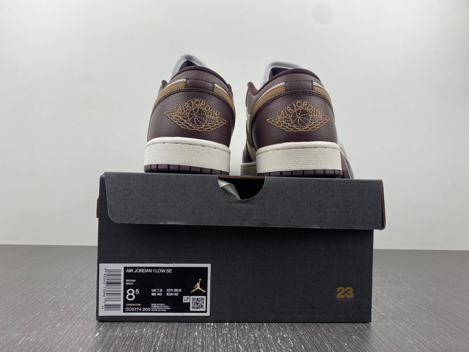 Soft Air Jordan 1 Low Mcoha gold DC0774- 1562
