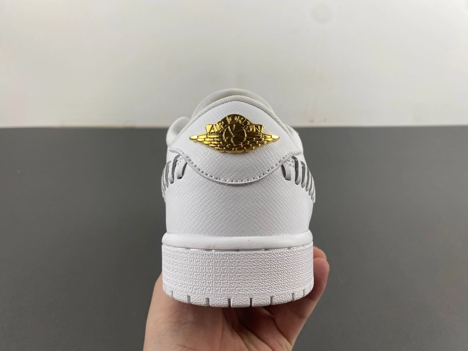 Casual Air Jordan 1 Low Method of Make Sail Metallic Gold FN5032- 1378