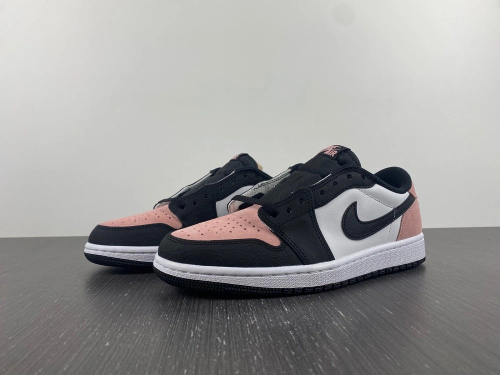 Casual Air Jordan 1 Low OG Bleached Coral CZ0790- 1654