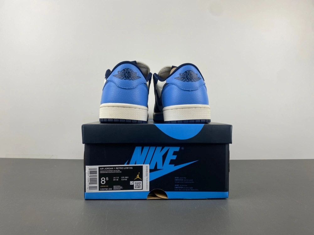 Air Jordan 1 Low OG Obsidian UNC CZ0790- SmoothTexture 1340