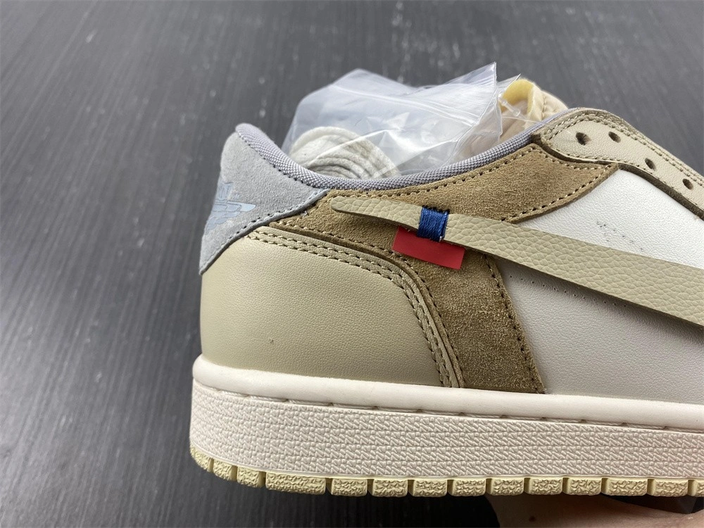 Attractive Air Jordan 1 Low Off White Customized 1637