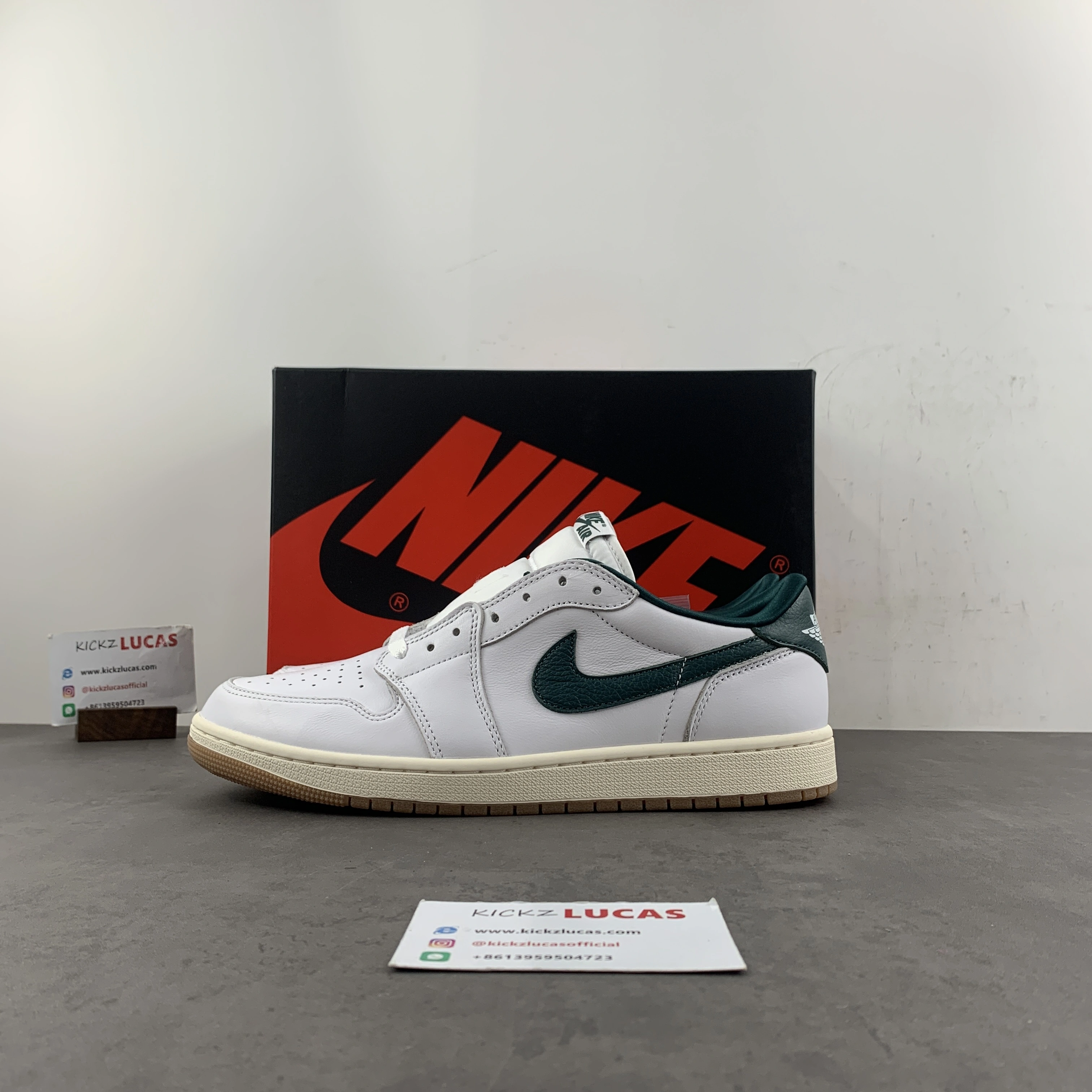 Breathable Air Jordan 1 Low Oxidized Green CZ0775- 1389