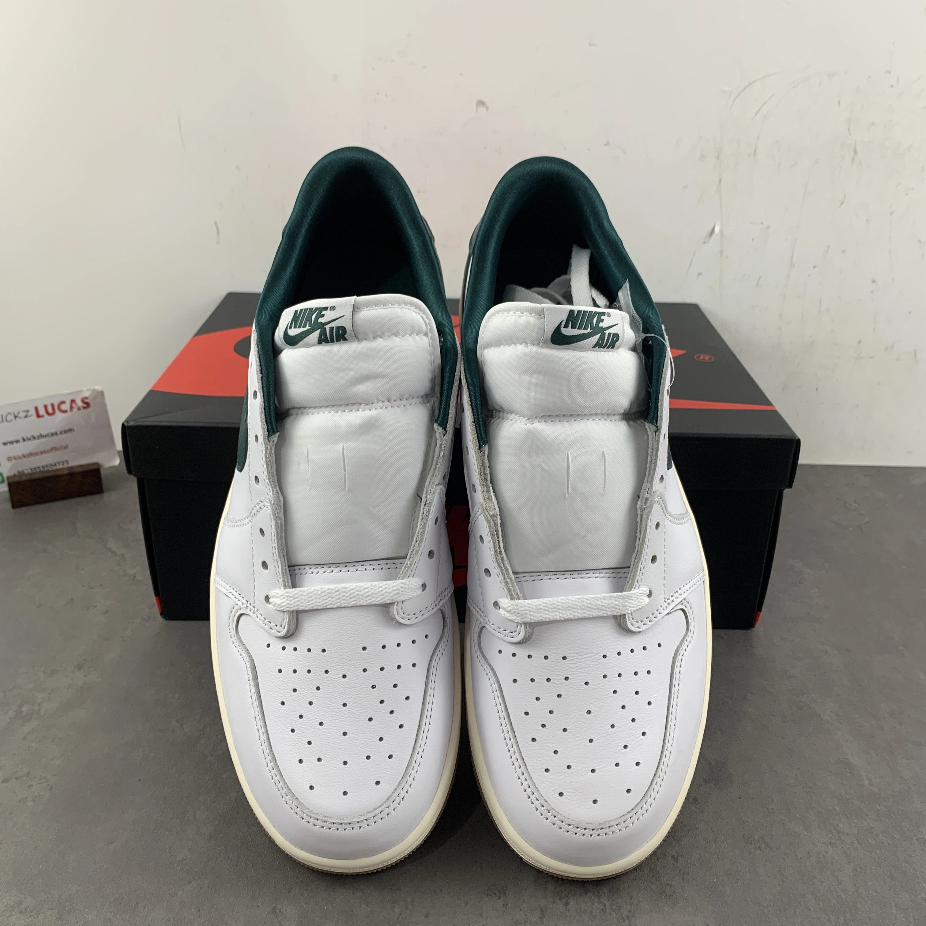 Breathable Air Jordan 1 Low Oxidized Green CZ0775- 1389