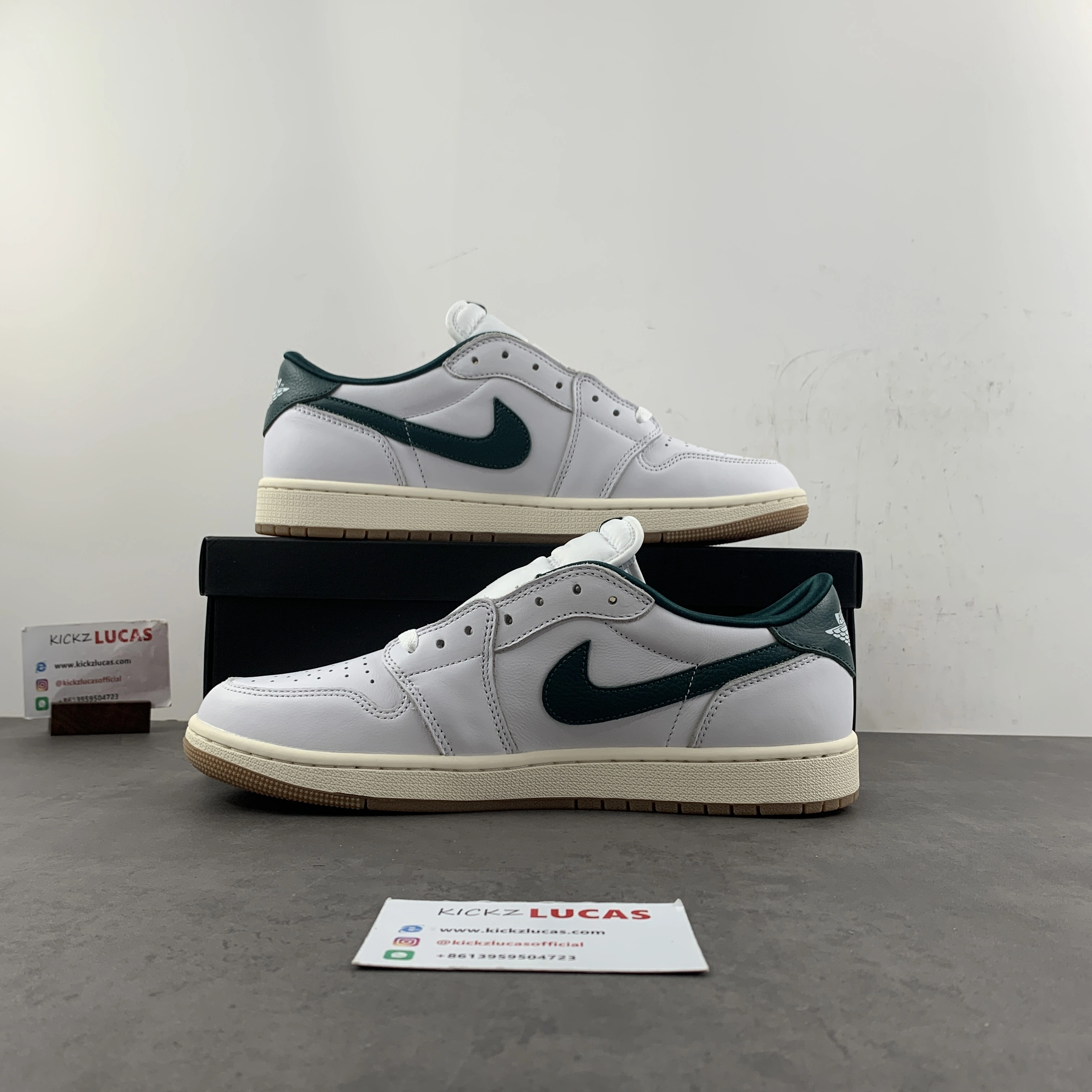 Breathable Air Jordan 1 Low Oxidized Green CZ0775- 1389