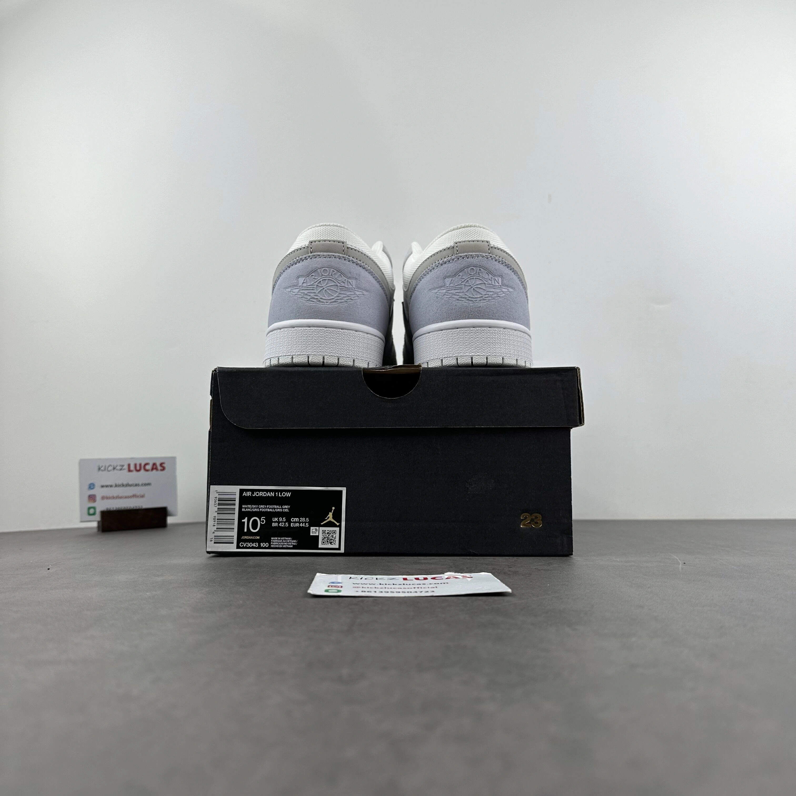 Air Jordan 1 Low Paris CV3043- Tailored 1648