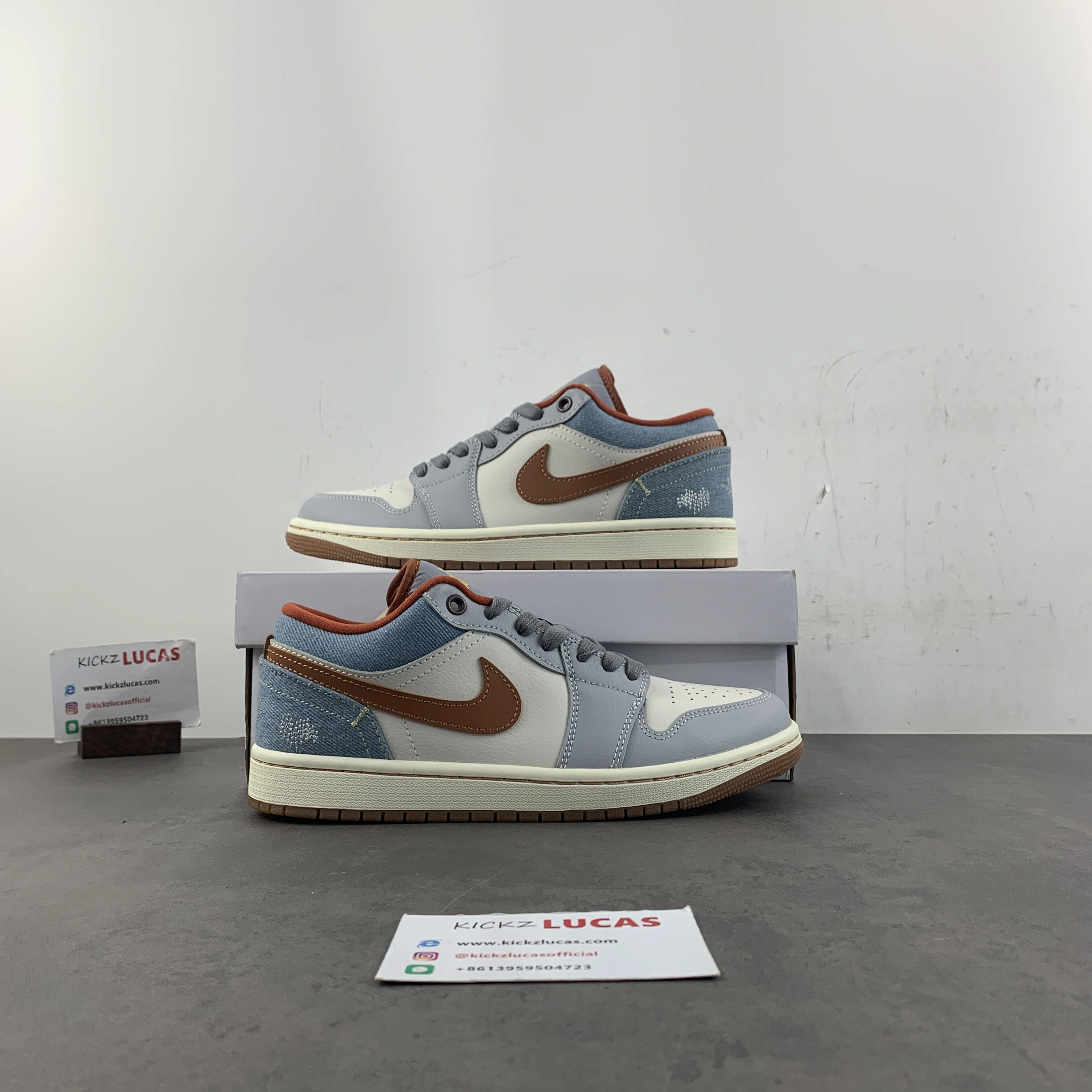 Air Jordan 1 Low Phantom Denim FZ5045- WaterResistant 1410