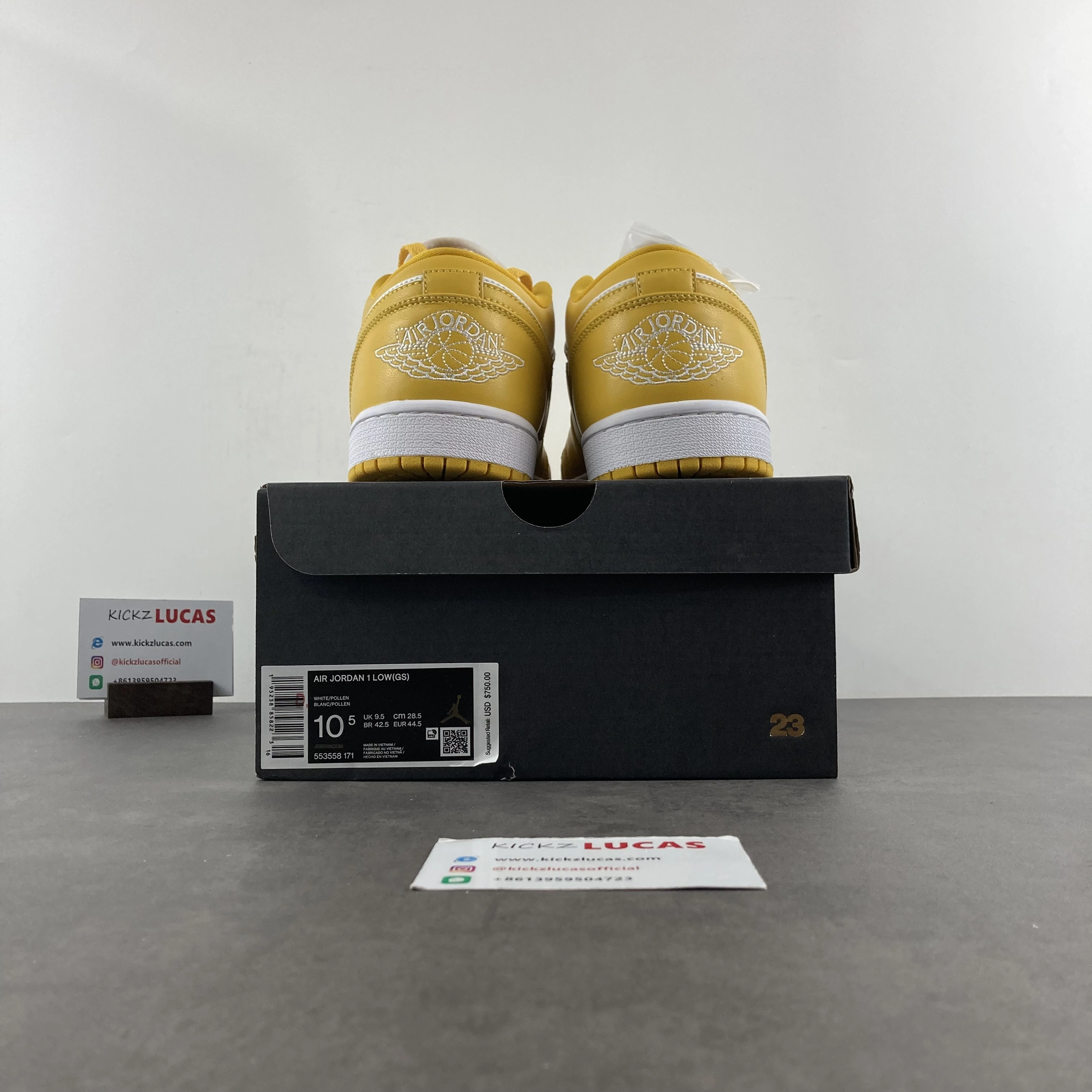 Air Jordan 1 Low Pollen 553558- EasyCare 1482