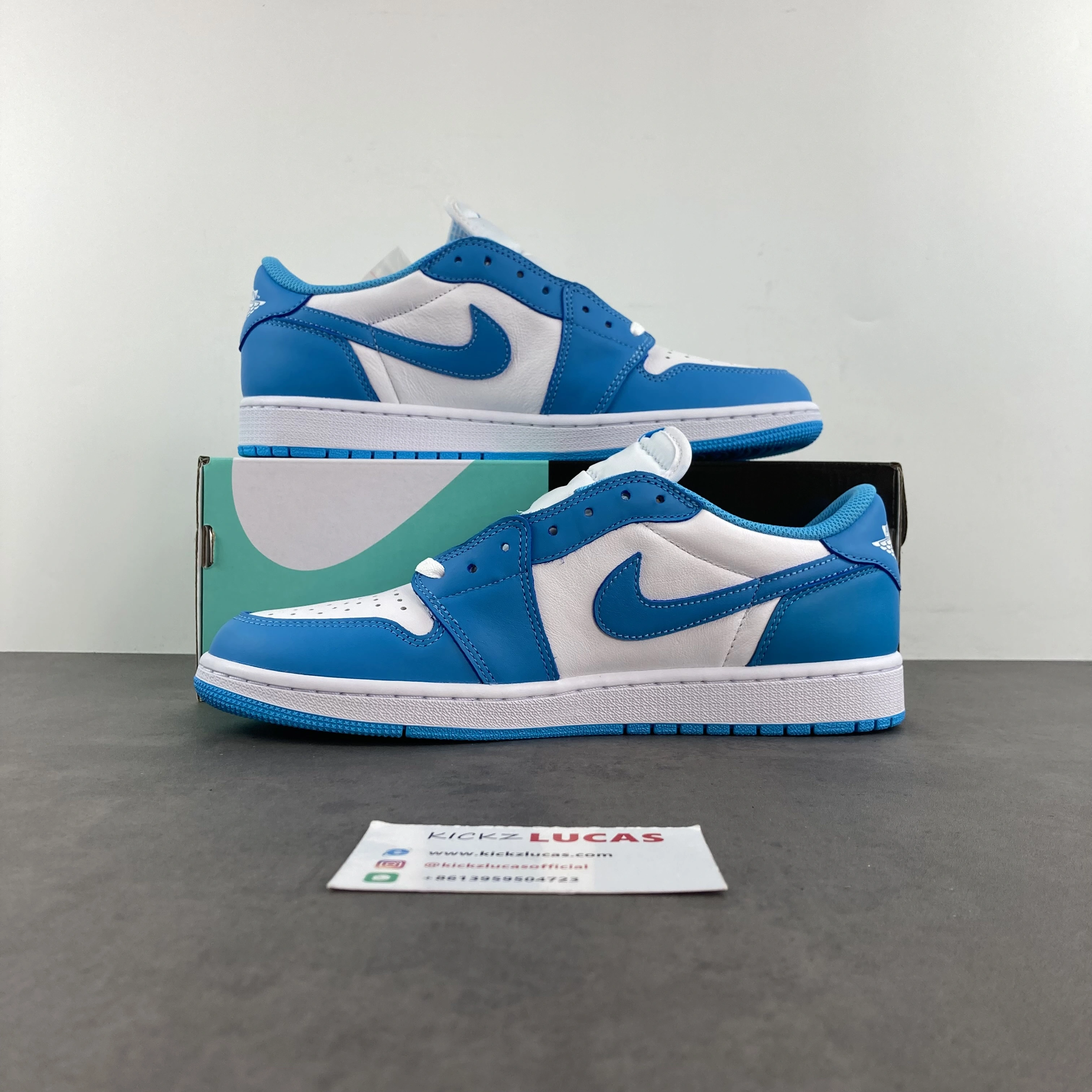 Air Jordan 1 Low SB UNC Style CJ7891- Stretchable 1653