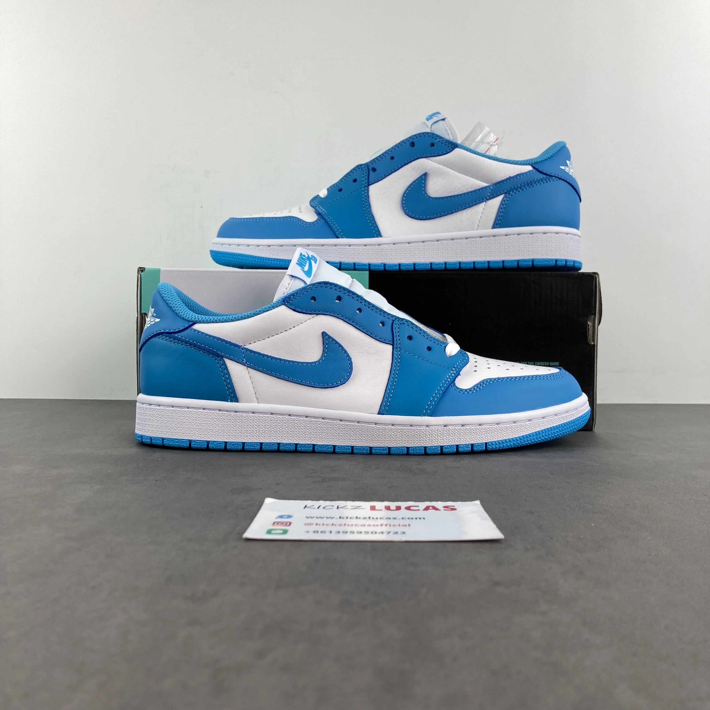 Air Jordan 1 Low SB UNC Style CJ7891- Stretchable 1653