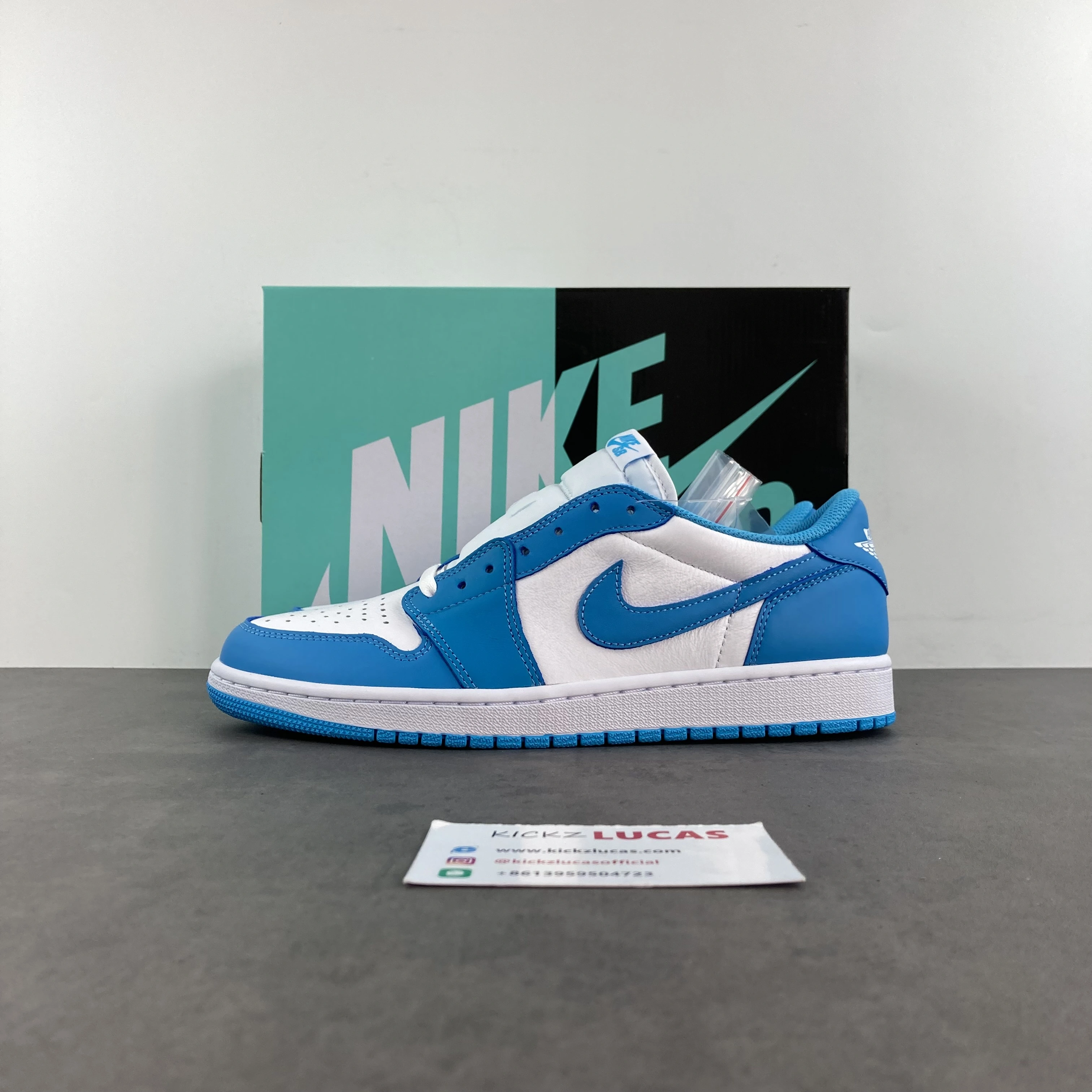 Air Jordan 1 Low SB UNC Style CJ7891- Stretchable 1653