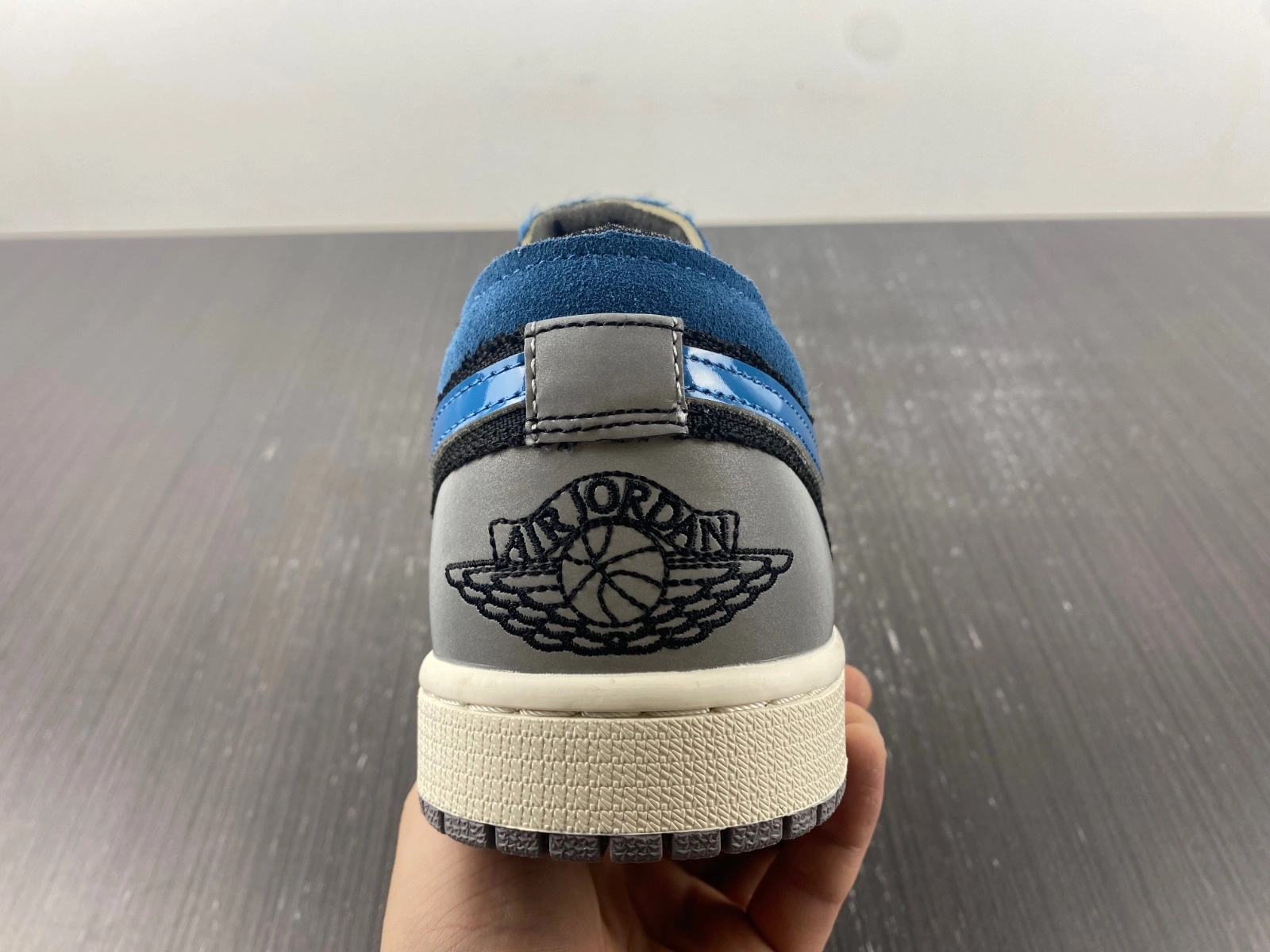 Air Jordan 1 Low SE Craft Obsidian French Blue Ashen Slate White DR8867- Casual 1612