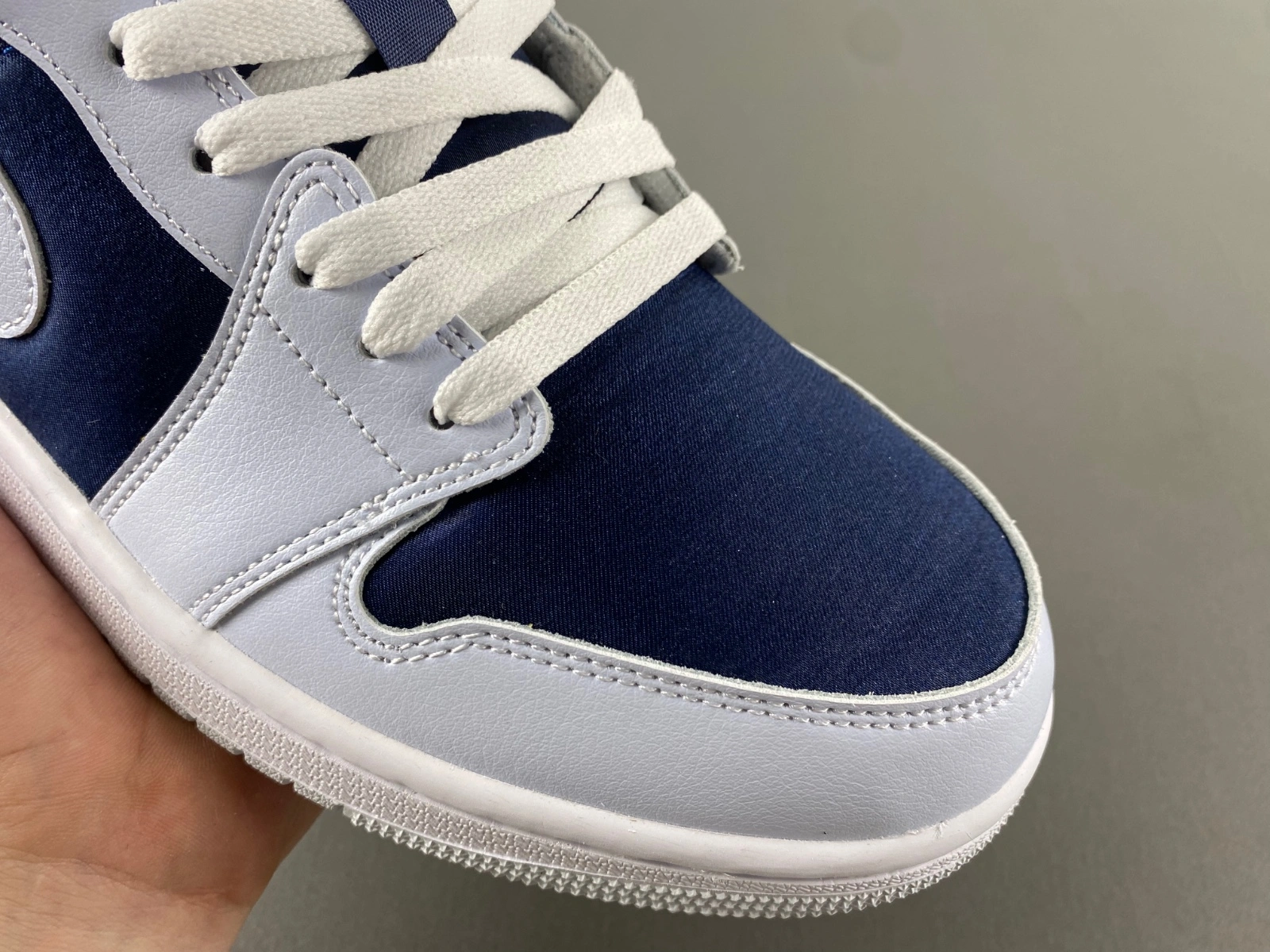 Neat Air Jordan 1 Low SE Football Grey White Gym Red Midnight Navy FZ8778- 1346