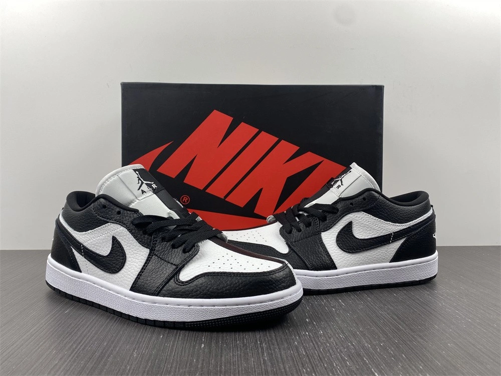 Fashionable Air Jordan 1 Low SE Homage White Black DR0502- 1647