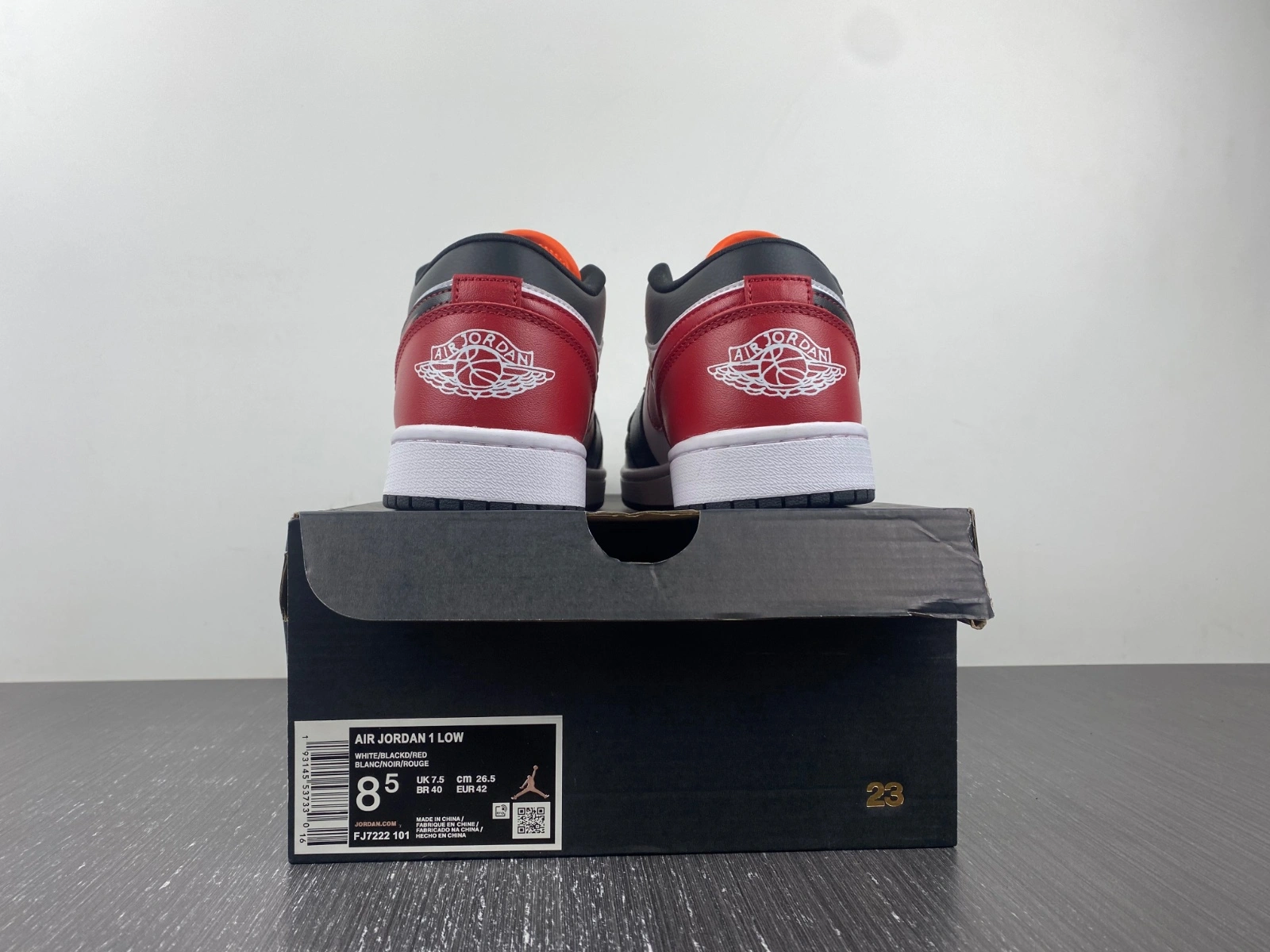 Air Jordan 1 Low SE Just Skate Gym Red FJ7222- Affordable 1504
