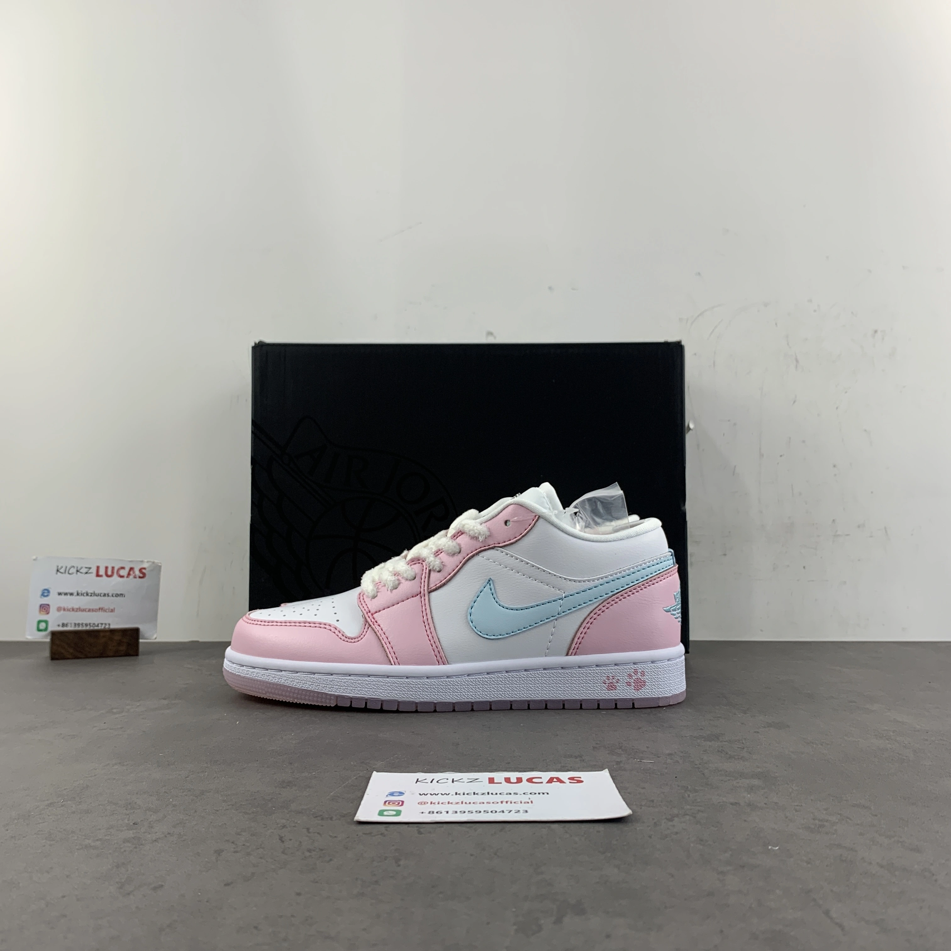Air Jordan 1 Low SE Paw Print Pink Foam HM3706- QuickDry 1380
