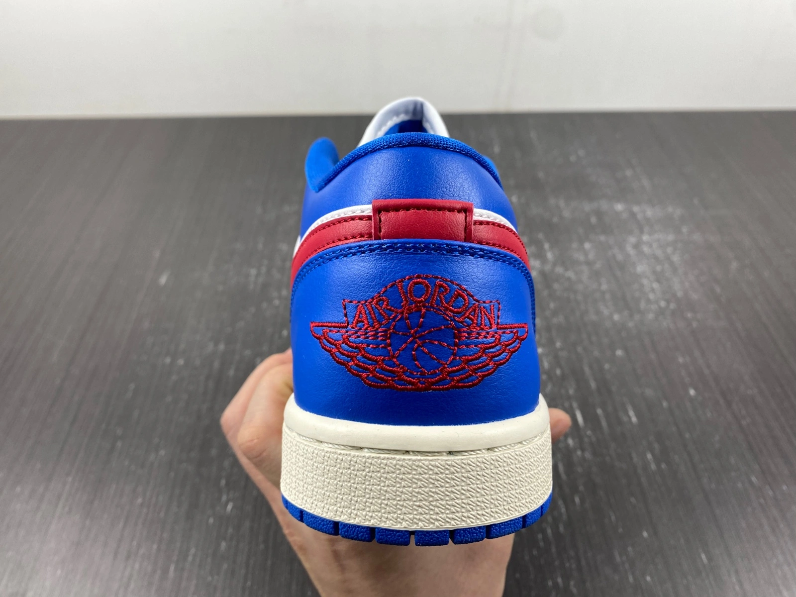 Air Jordan 1 Low Sport Blue Gym Red DC0774- Unisex 1565