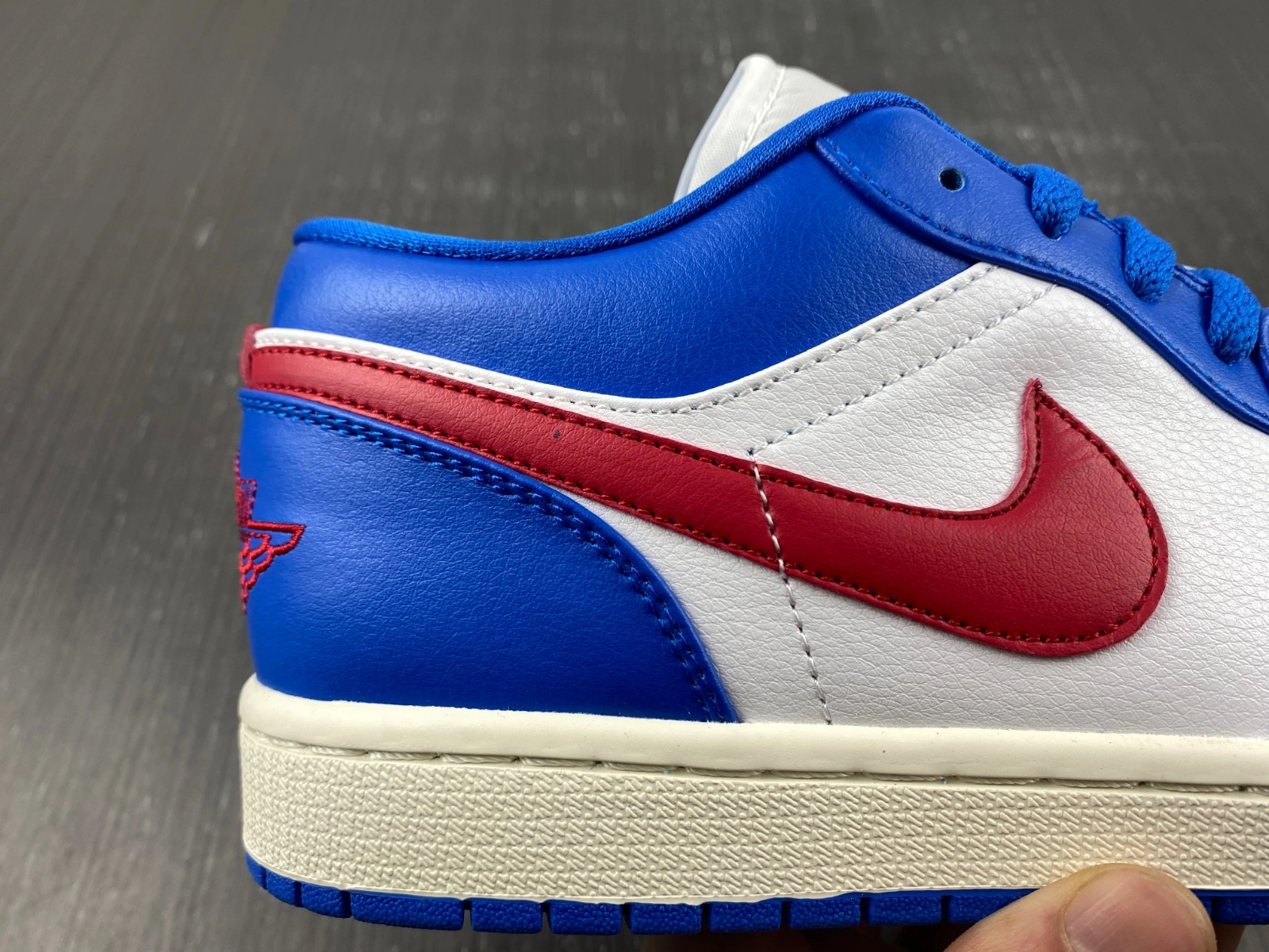 Air Jordan 1 Low Sport Blue Gym Red DC0774- Unisex 1565