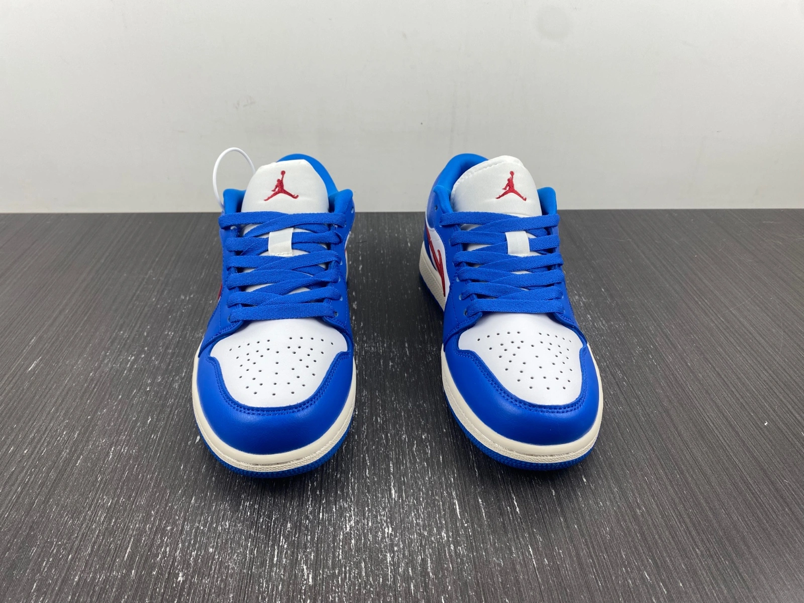 EyeCatching Air Jordan 1 Low Sport Blue Gym Red DC0774- 1530