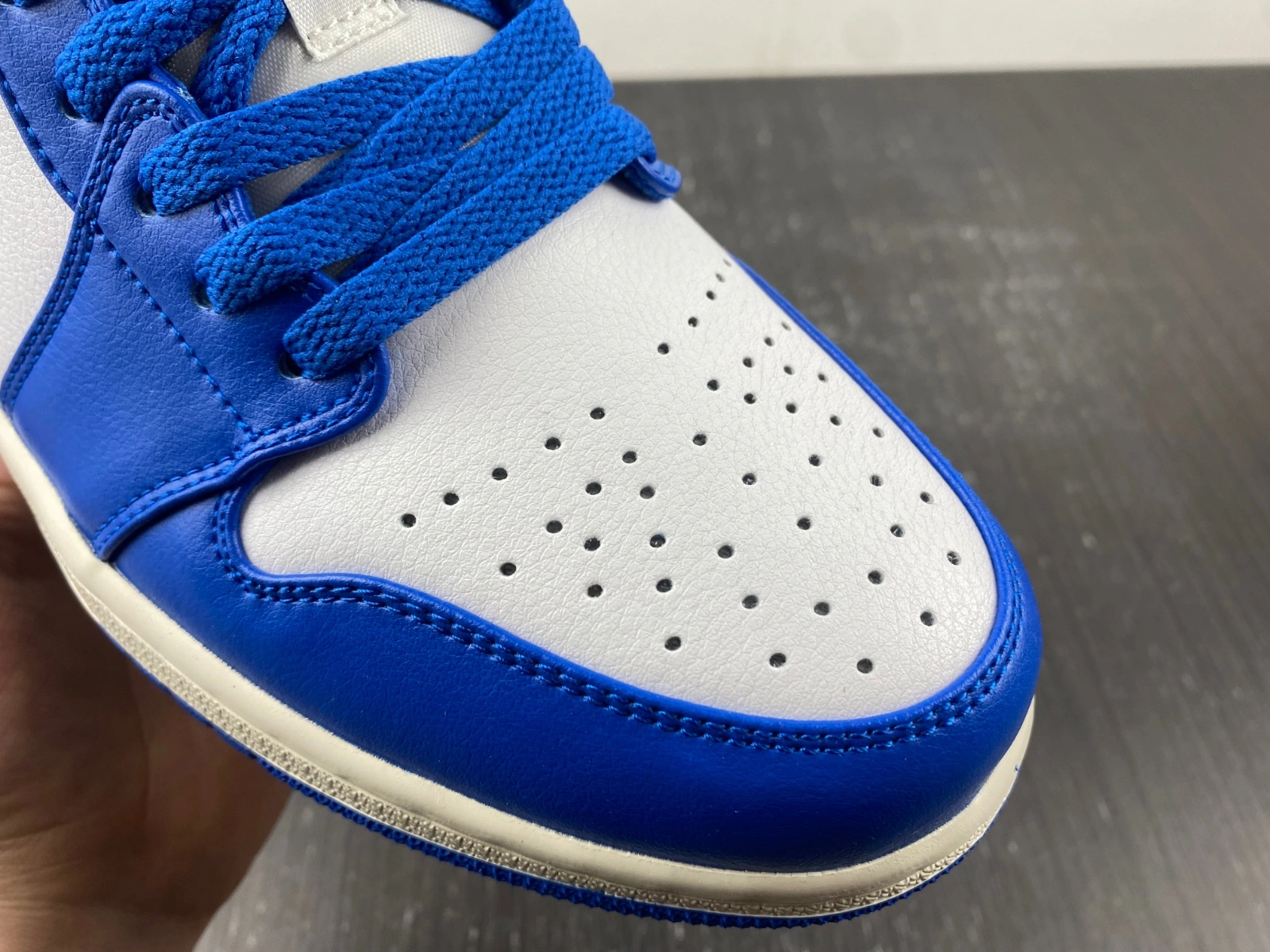 Air Jordan 1 Low Sport Blue Gym Red DC0774- Unisex 1565