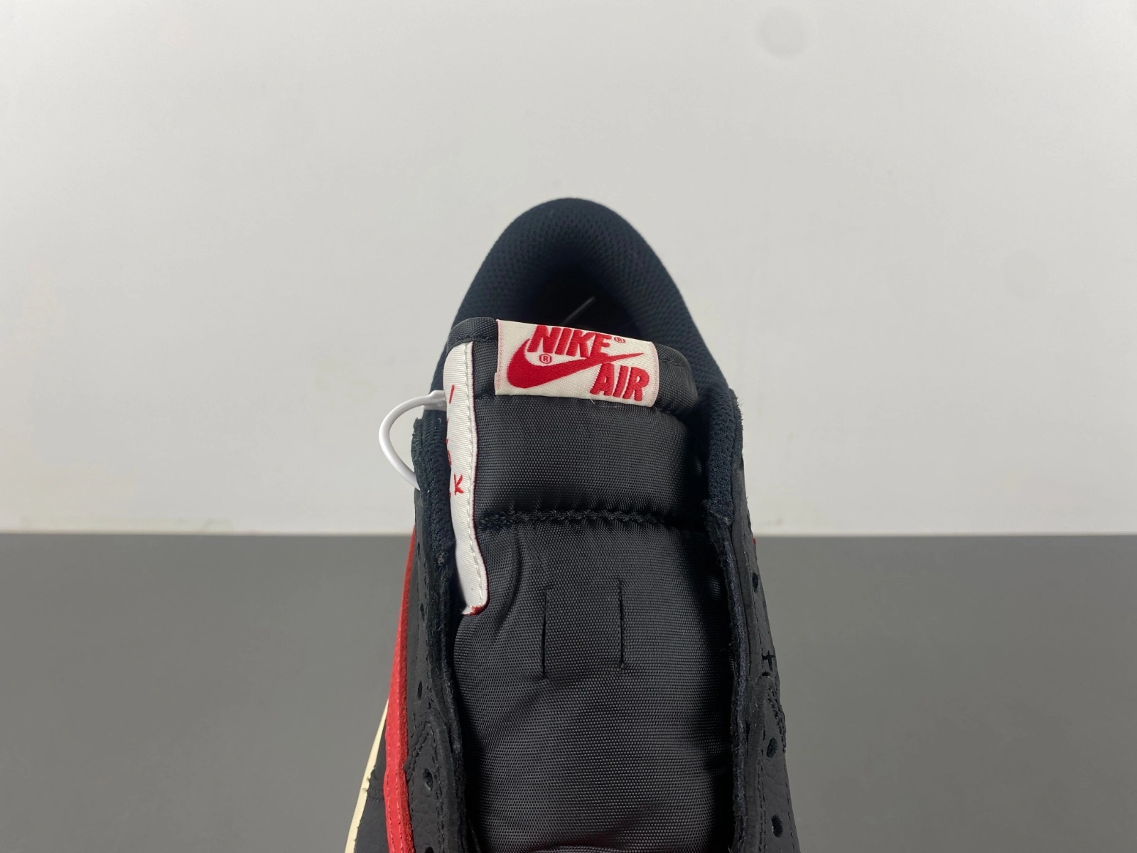 Lightweight Air Jordan 1 Low Travis Scott Black Red DM7866- 1358