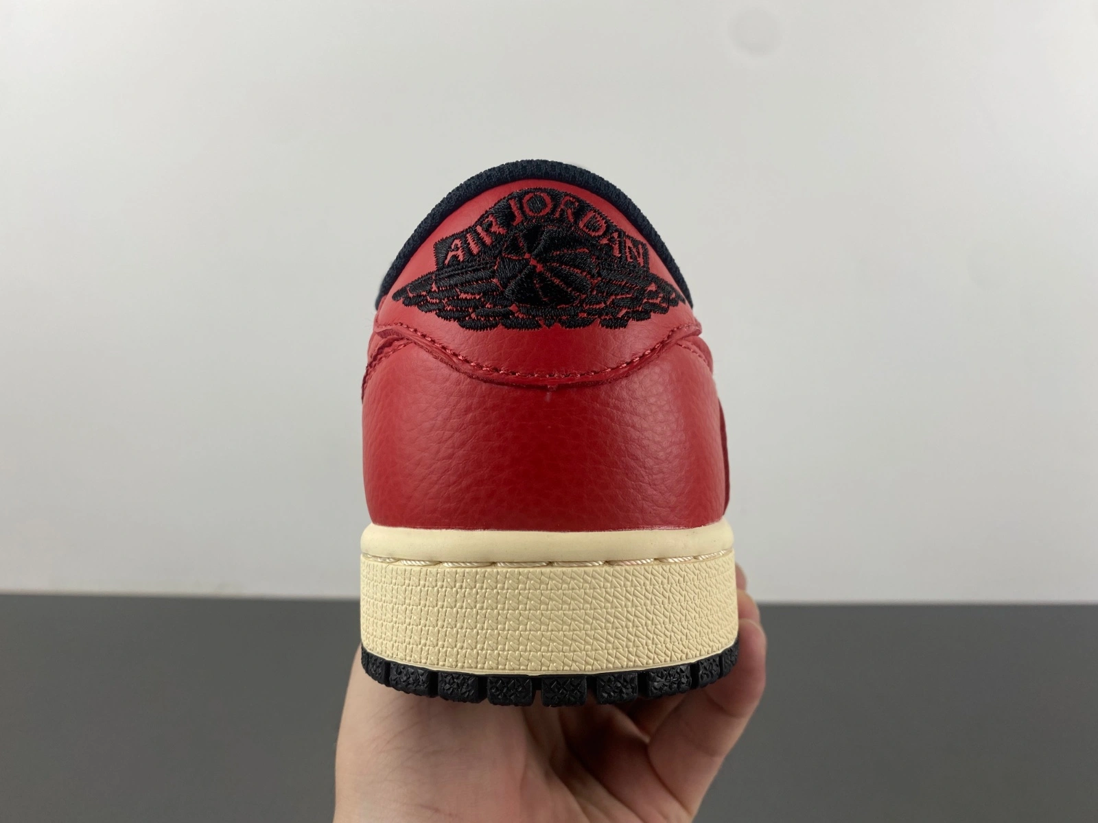 Lightweight Air Jordan 1 Low Travis Scott Black Red DM7866- 1358
