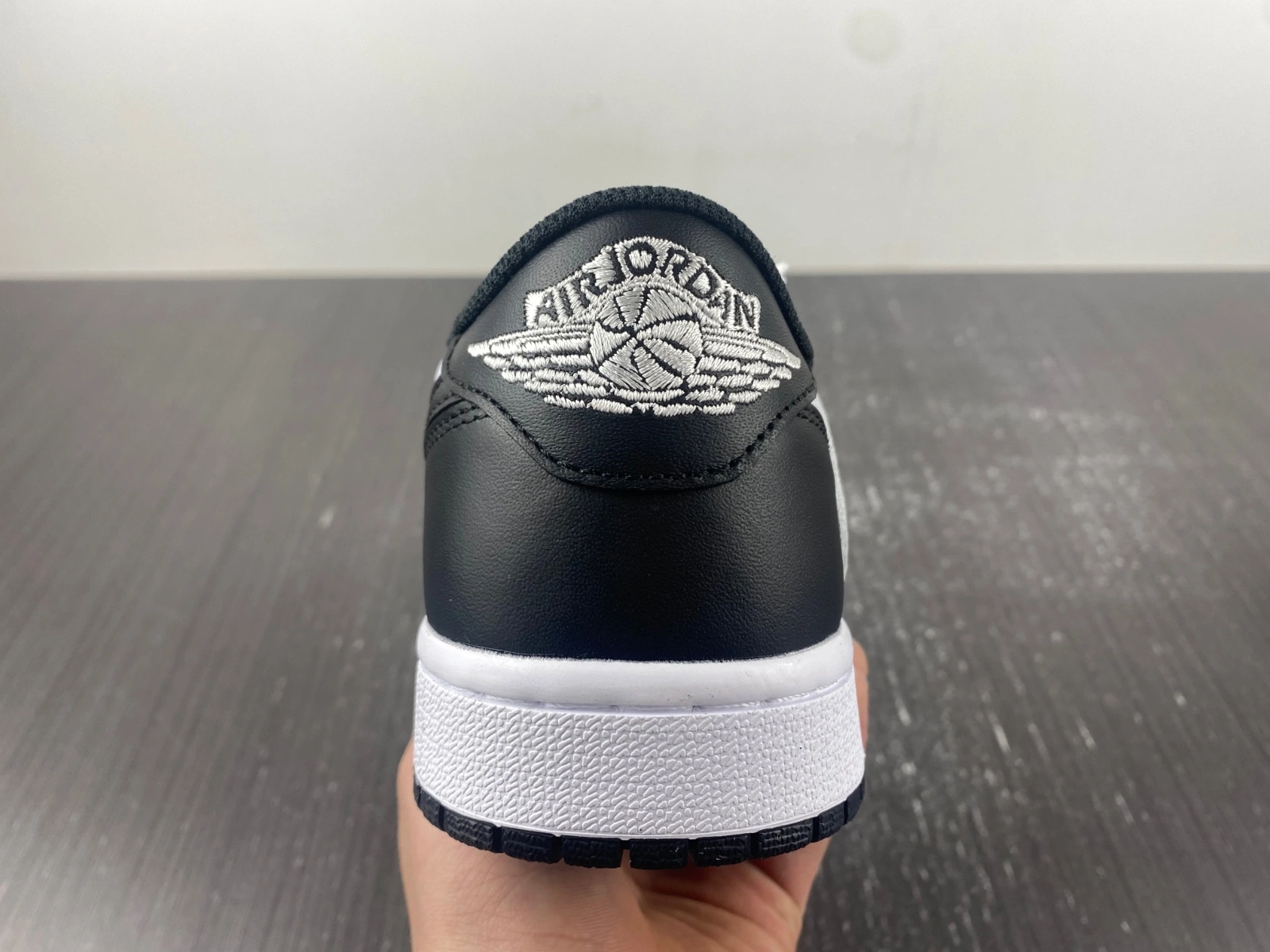 Durable Air Jordan 1 Low Travis Scott Black White 1588