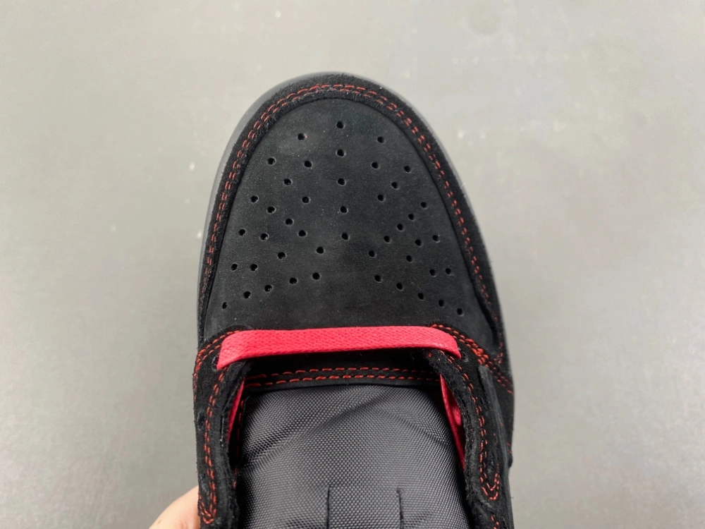 ZeroBulk Air Jordan 1 Low Travis Scott Black red line DM7866- 1326